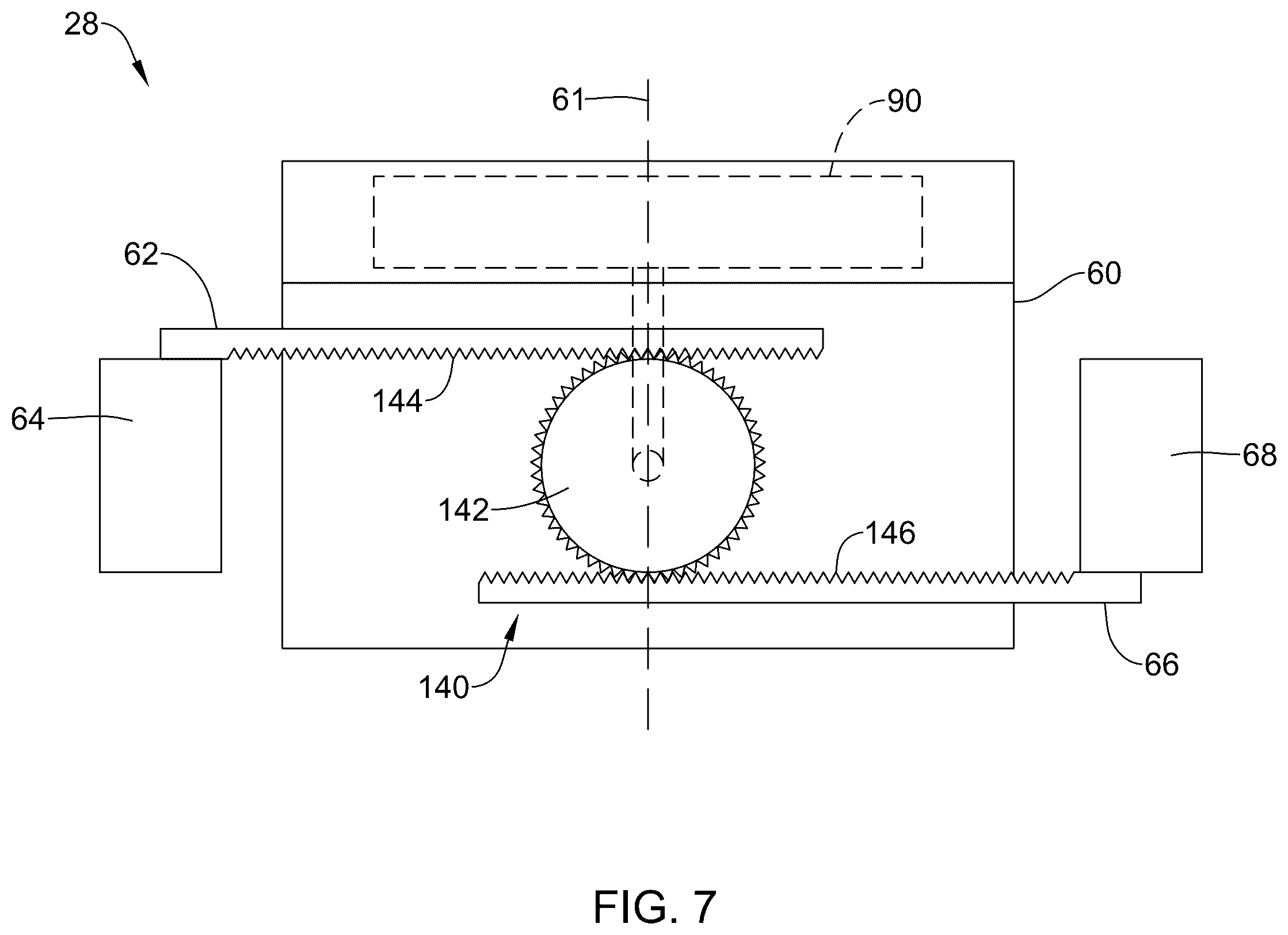 Patent US12612906 Figure 7 – Roller pump for use with a perfusion system and associated methods