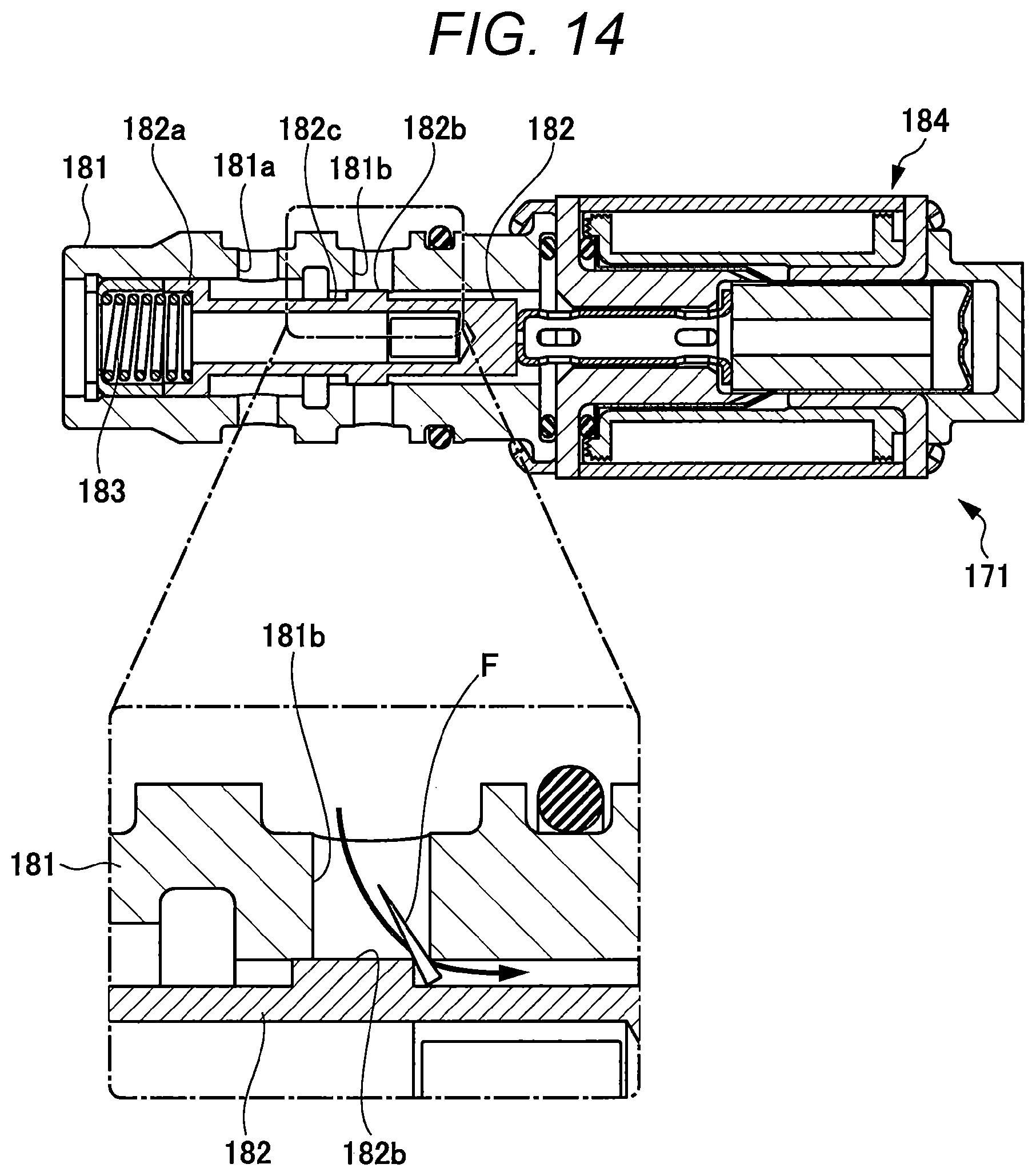 Patent US12612912 Figure 11 – Control device for hydraulic control valve