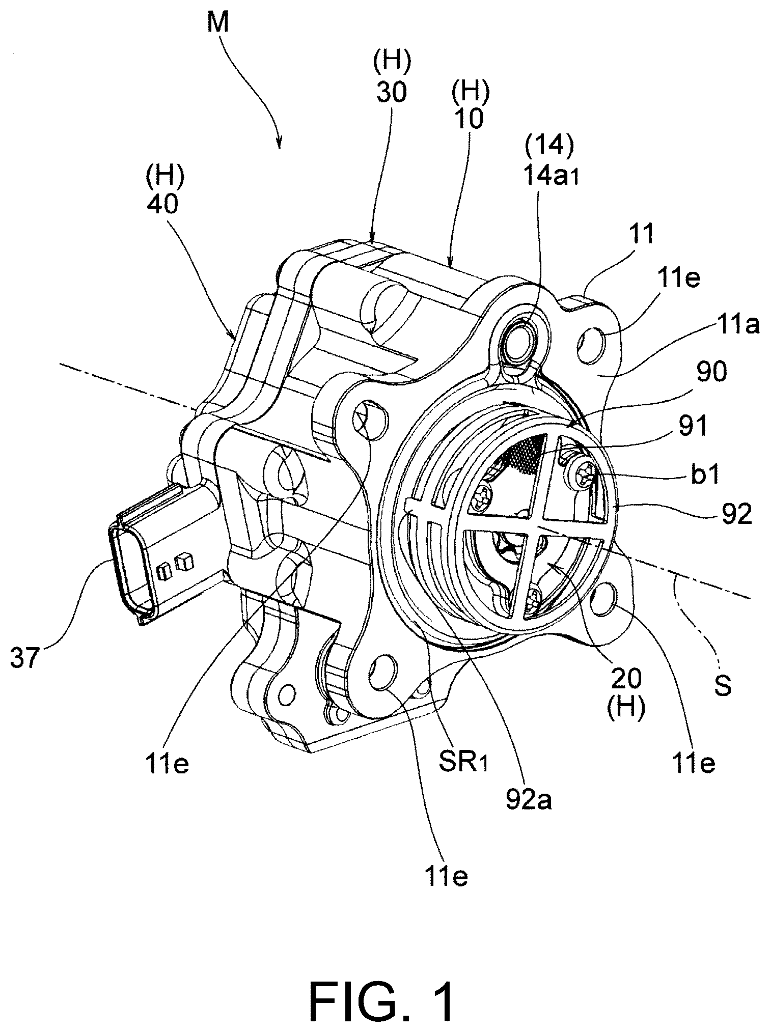 Patent US12612913 Figure 1 – Liquid pump device