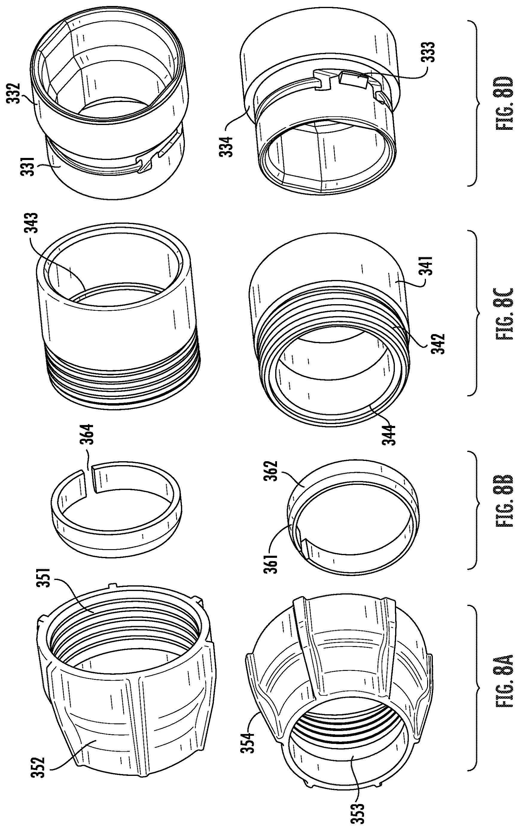Patent US12612916 Figure 8 – Portable pump with telescopic tubes