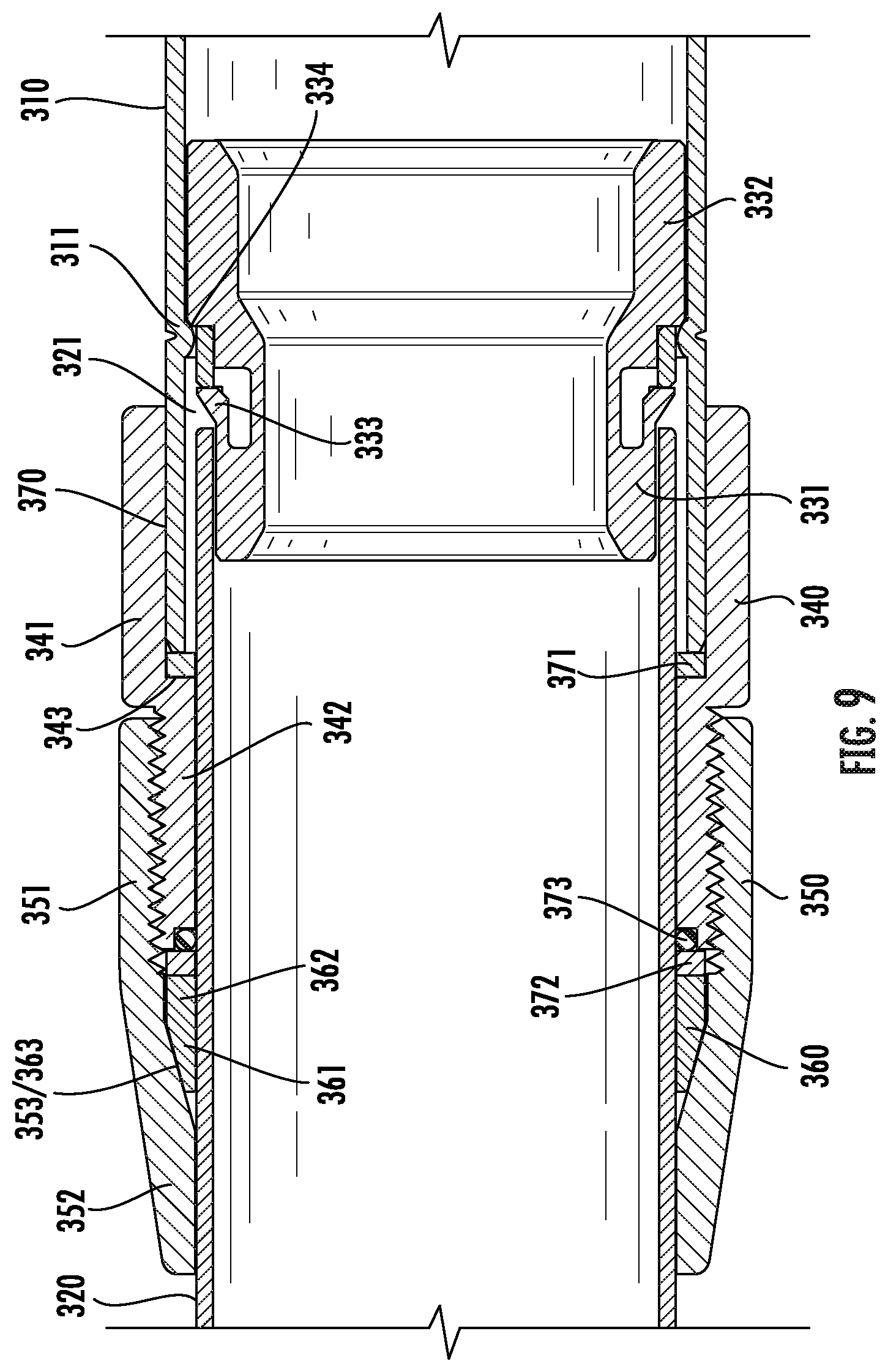 Patent US12612916 Figure 9 – Portable pump with telescopic tubes