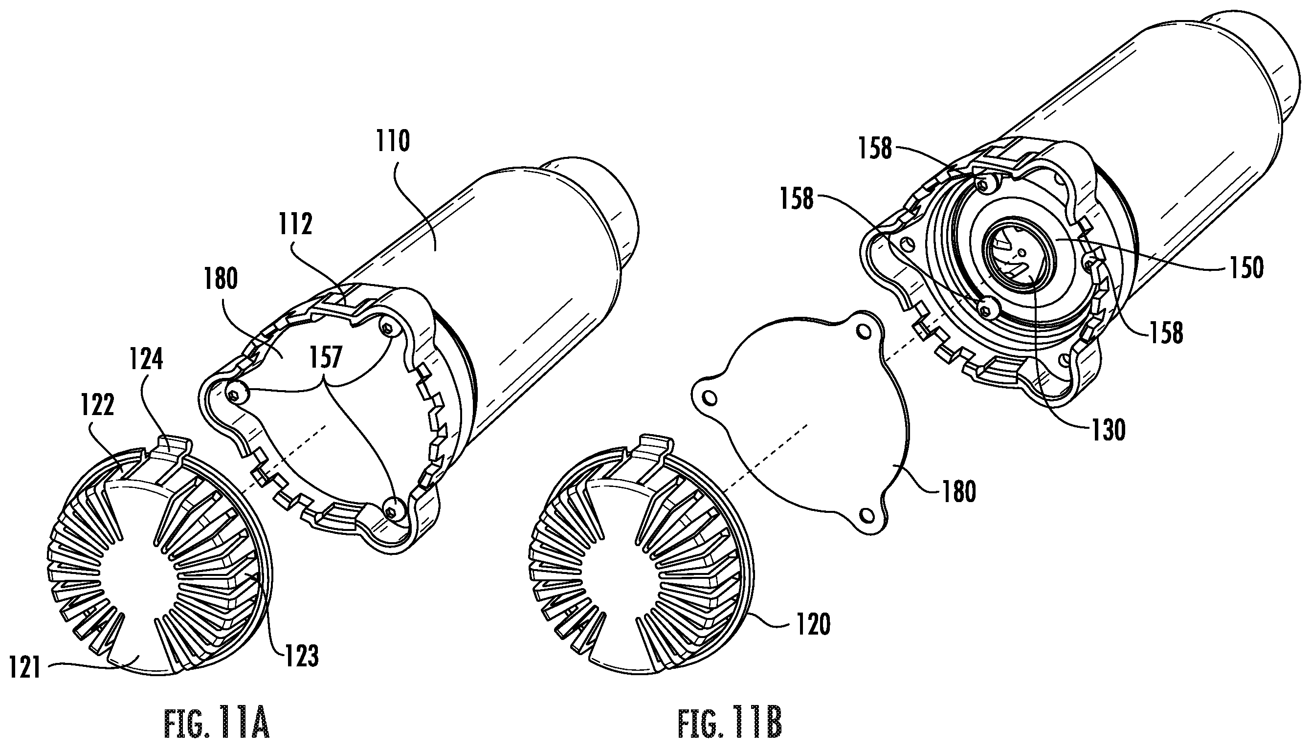 Patent US12612916 Figure 11 – Portable pump with telescopic tubes