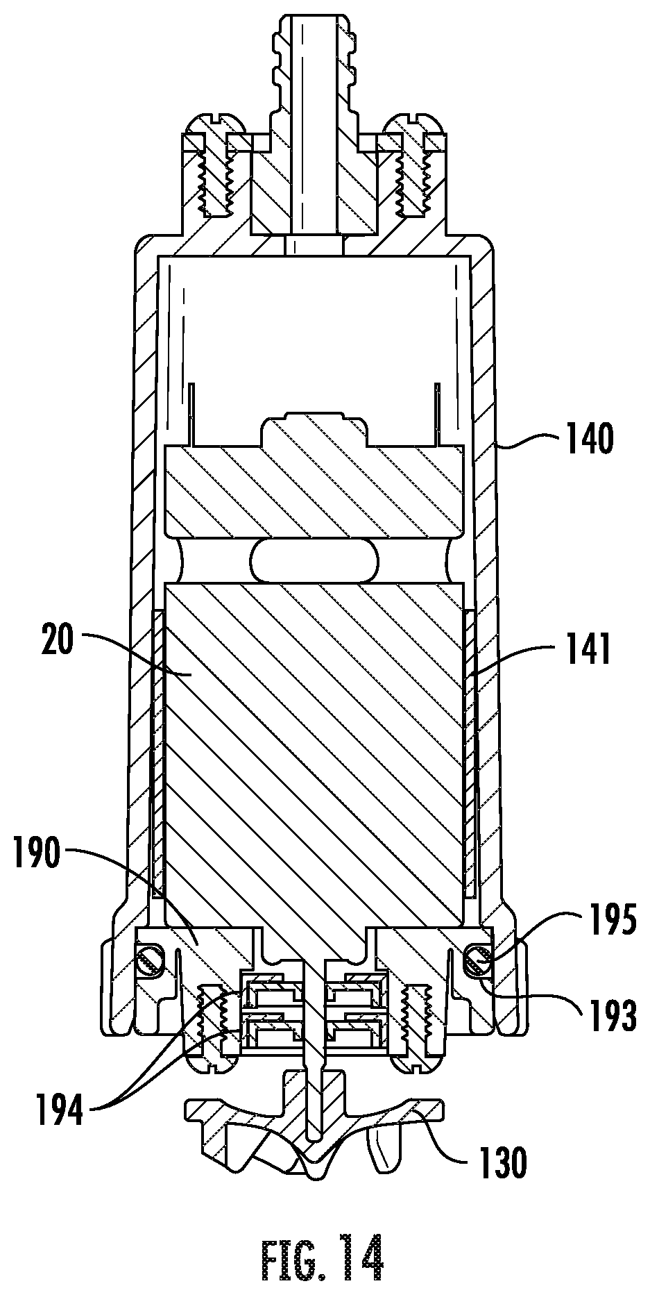 Patent US12612916 Figure 14 – Portable pump with telescopic tubes