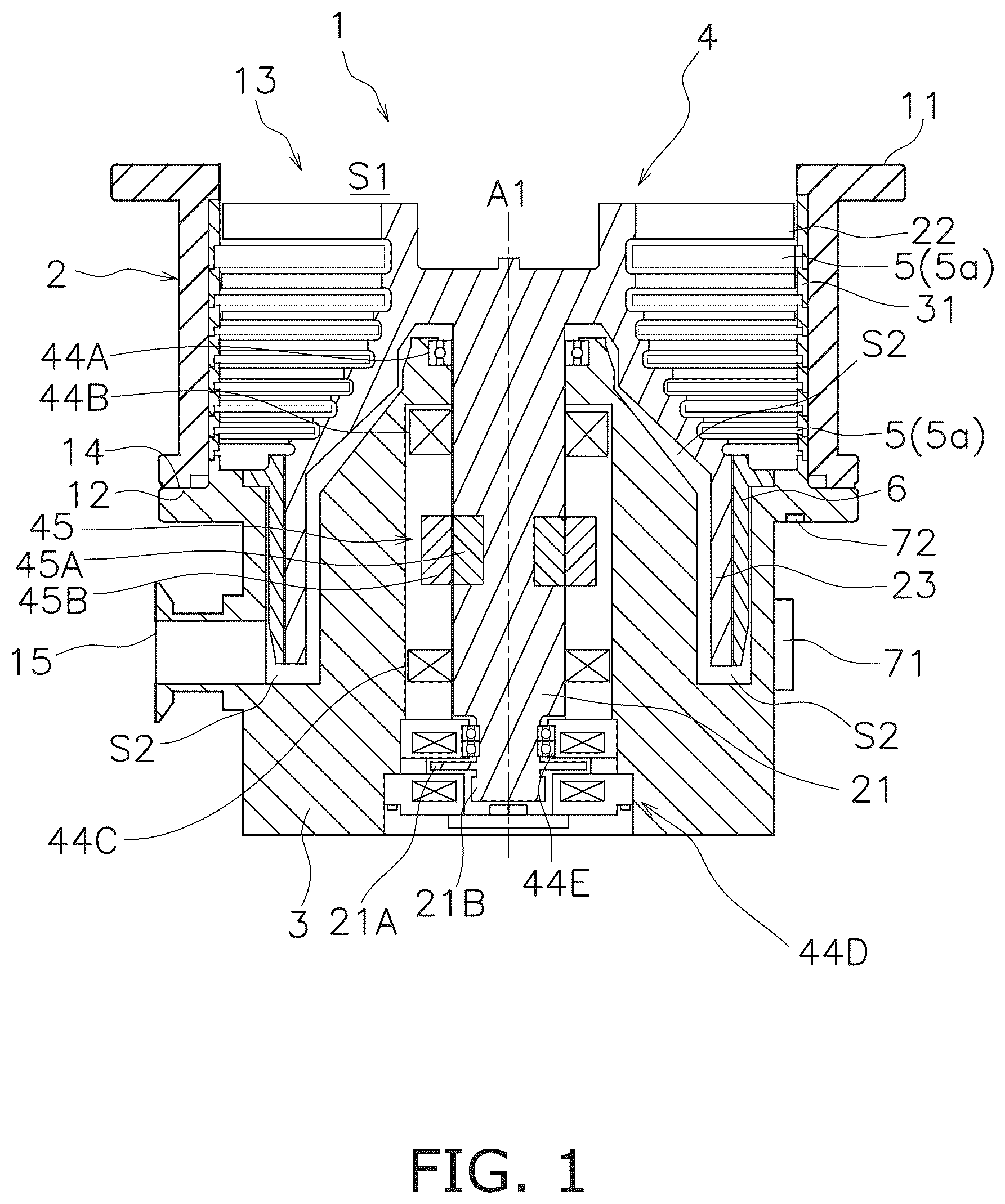 Patent US12612918 Figure 1 – Vacuum pump
