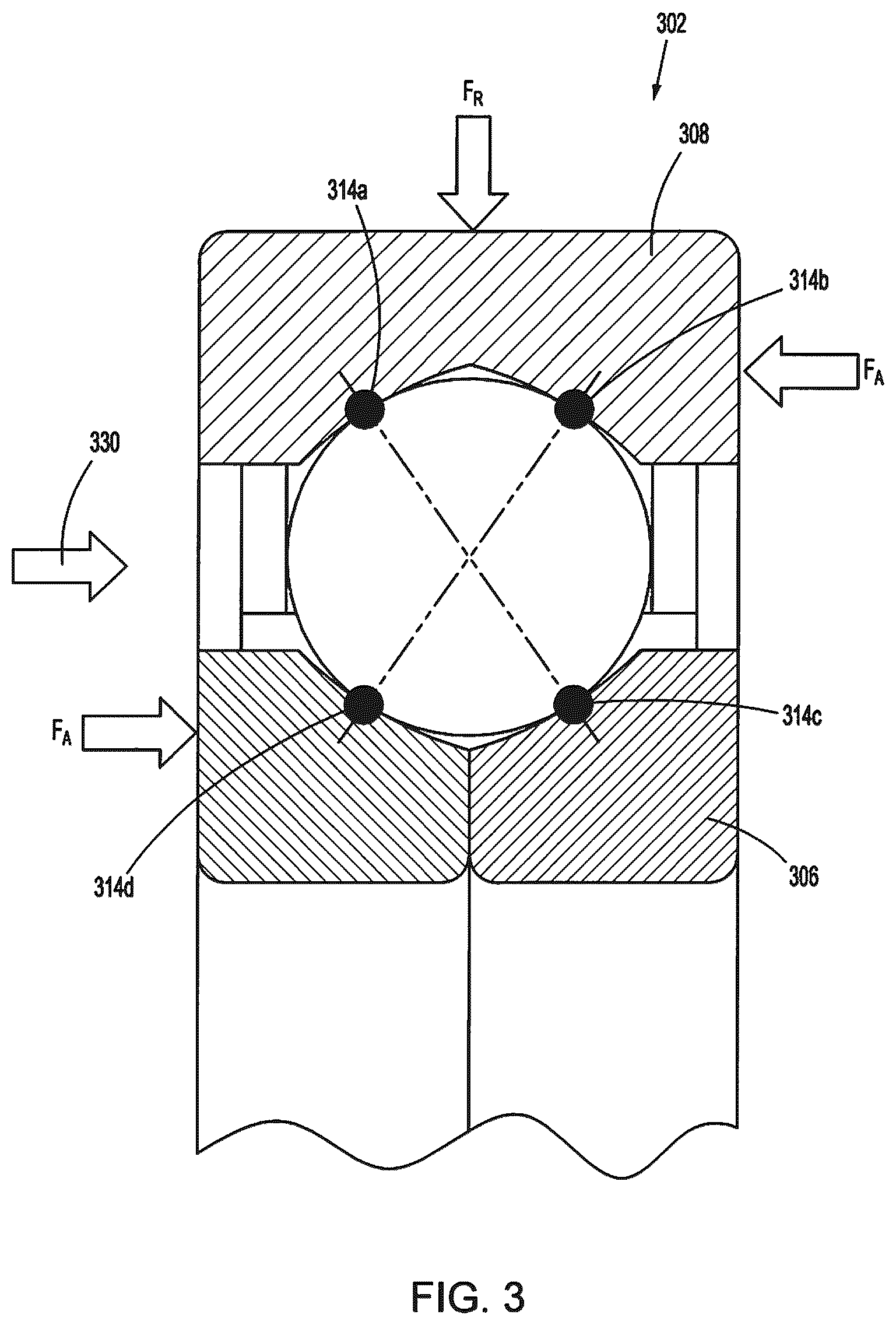 Patent US12612921 Figure 3 – Fan bearing support system for gas turbine engine with power gearbox
