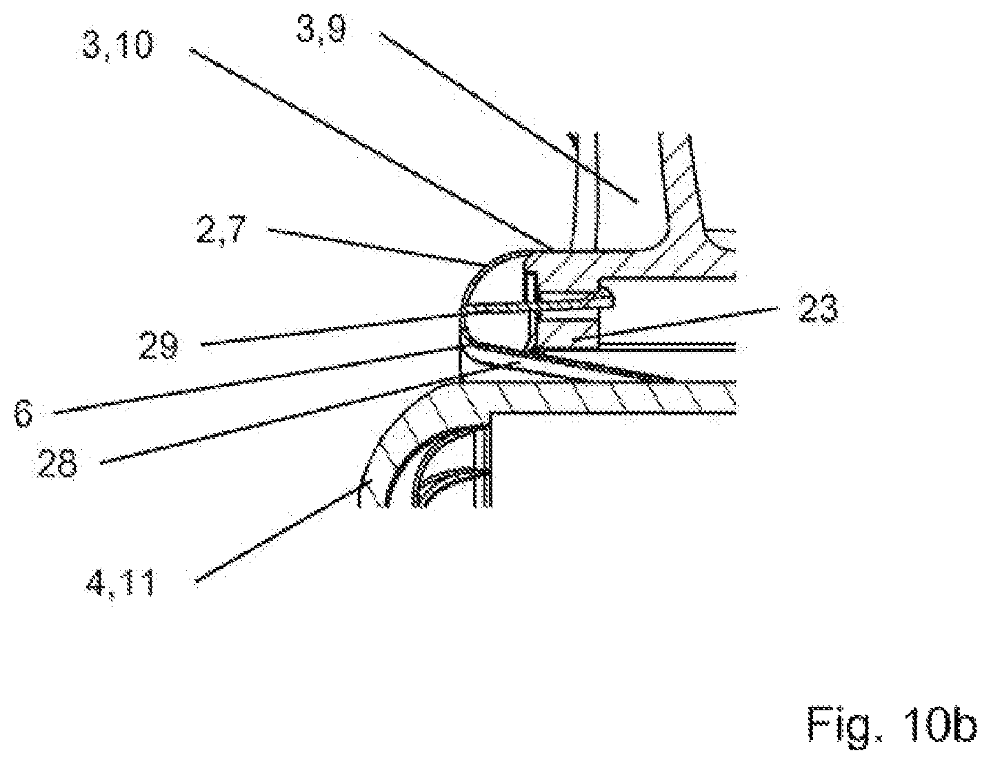 Patent US12612924 Figure 11 – Axial, diagonal or radial fan having a hub contour