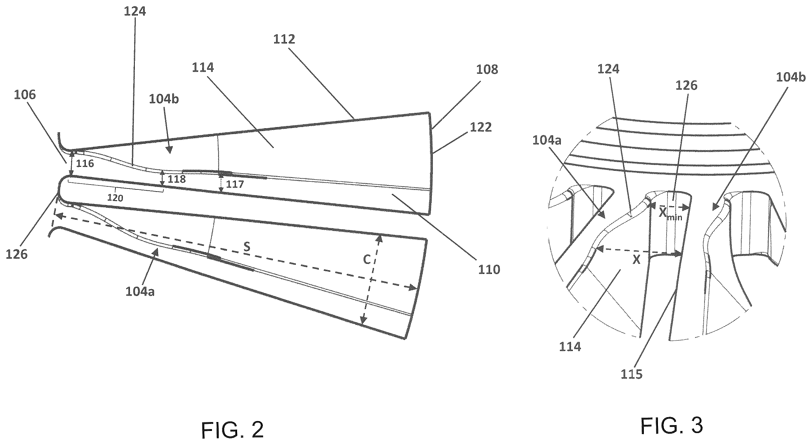 Patent US12612925 Figure 2 – Rotor blade for a turbomolecular vacuum pump