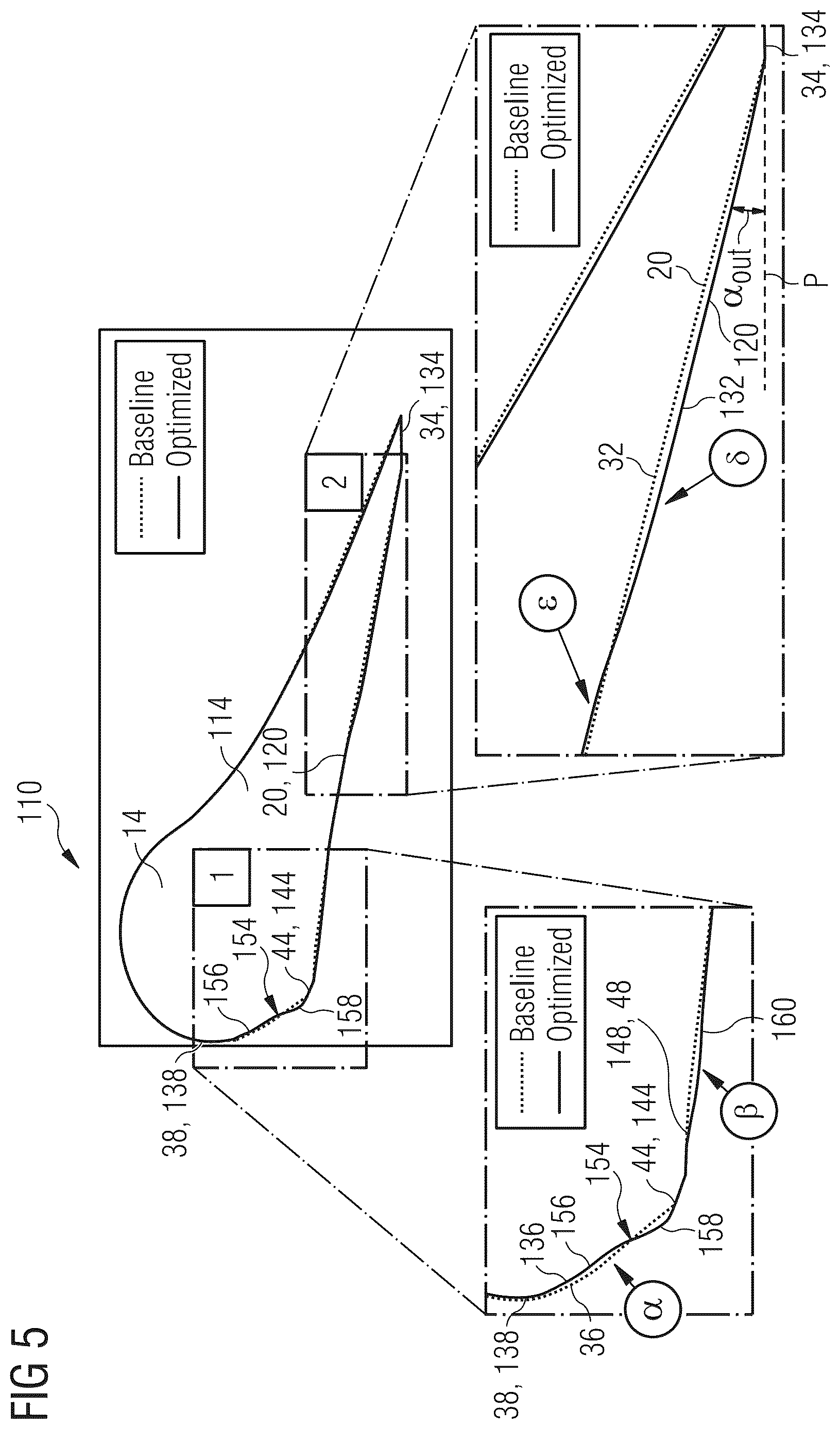 Patent US12612927 Figure 4 – Guide vane arrangement for use in a turbine