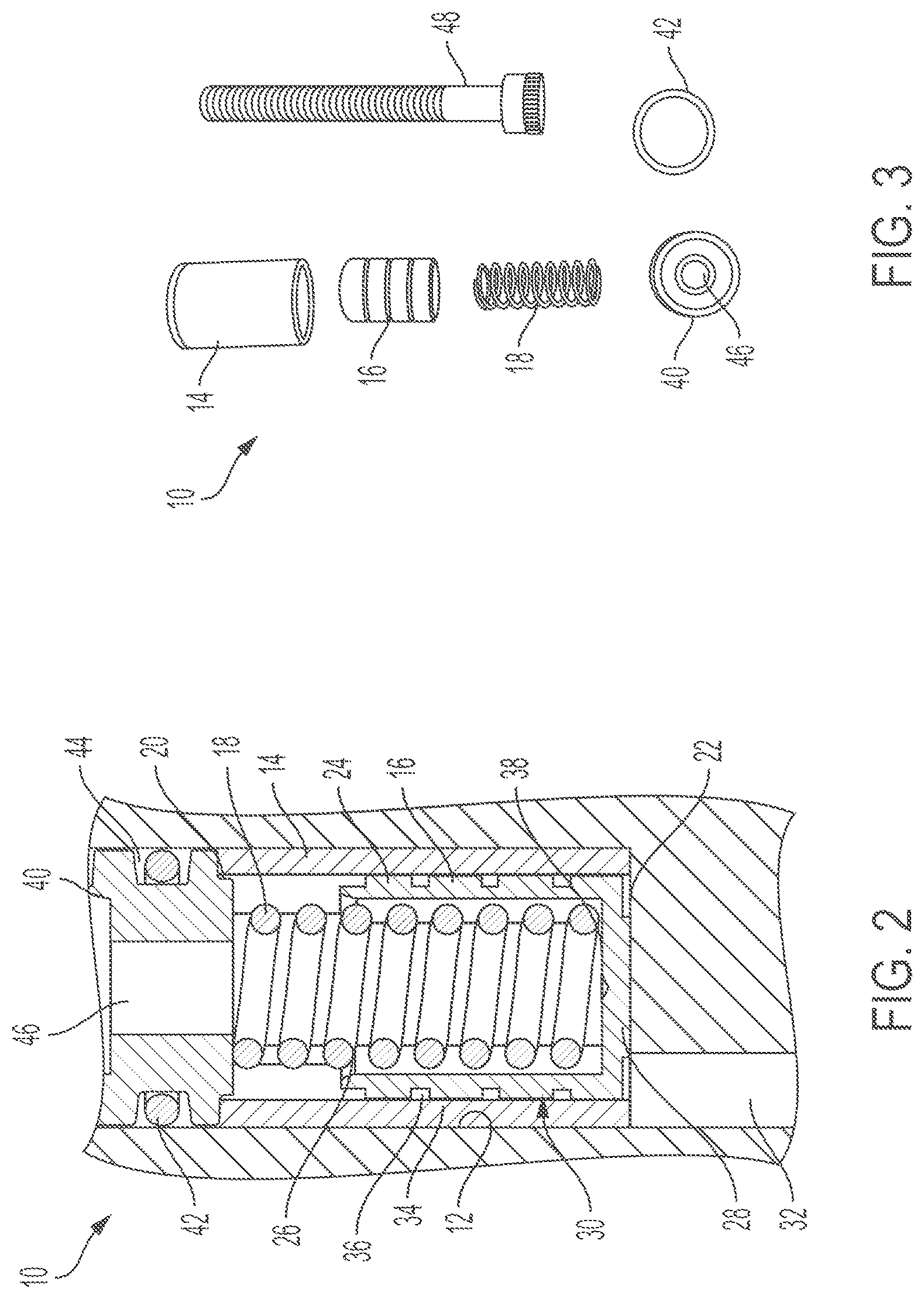 Patent US12612929 Figure 2 – Drop-in signal accumulator piston kit and method for replacing an original equipment signal accumulator piston