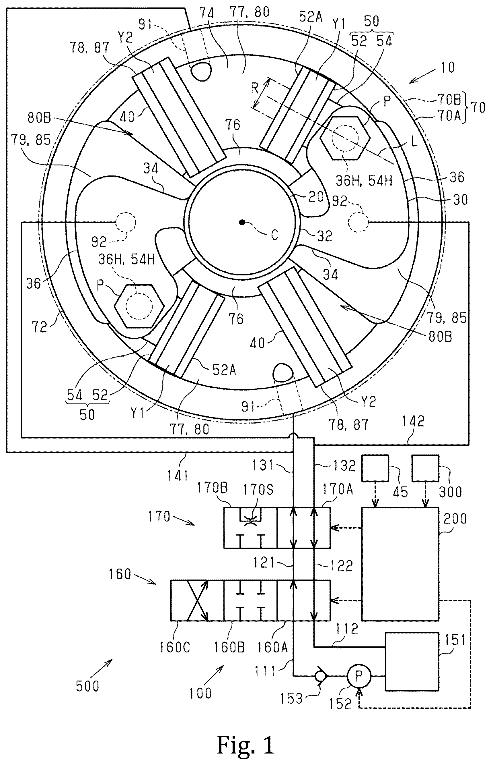 Patent US12612932 — Rotary actuator — Figure 1