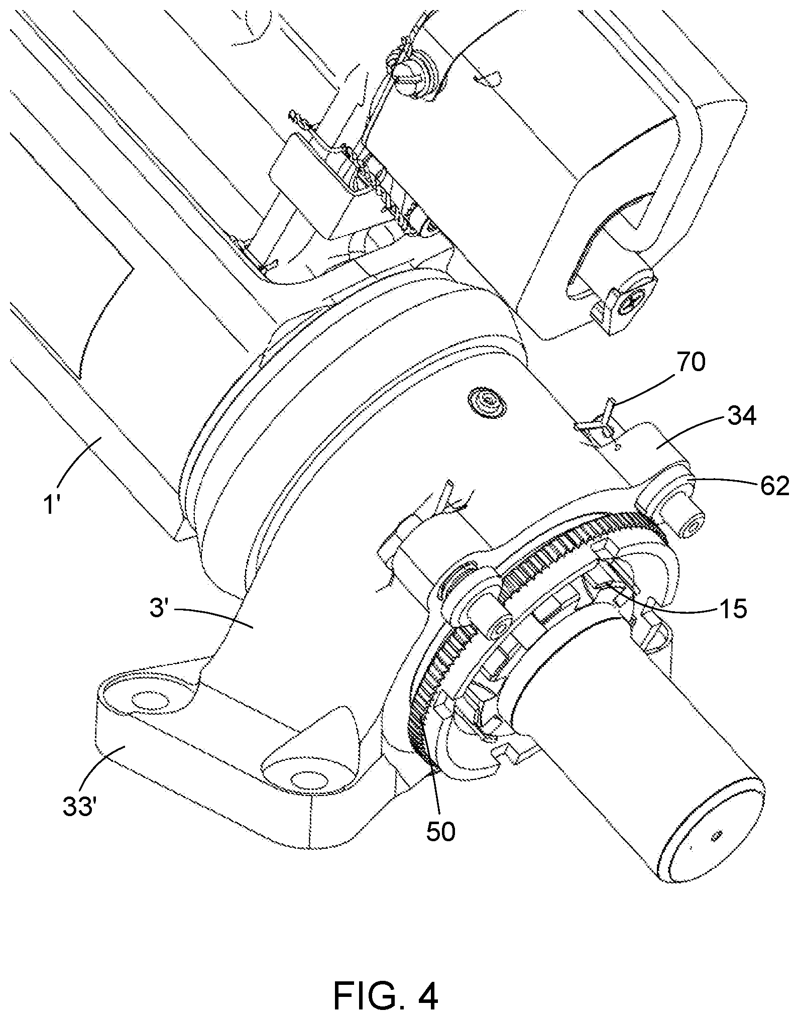 Patent US12612937 Figure 3 – Actuator lock nut assembly