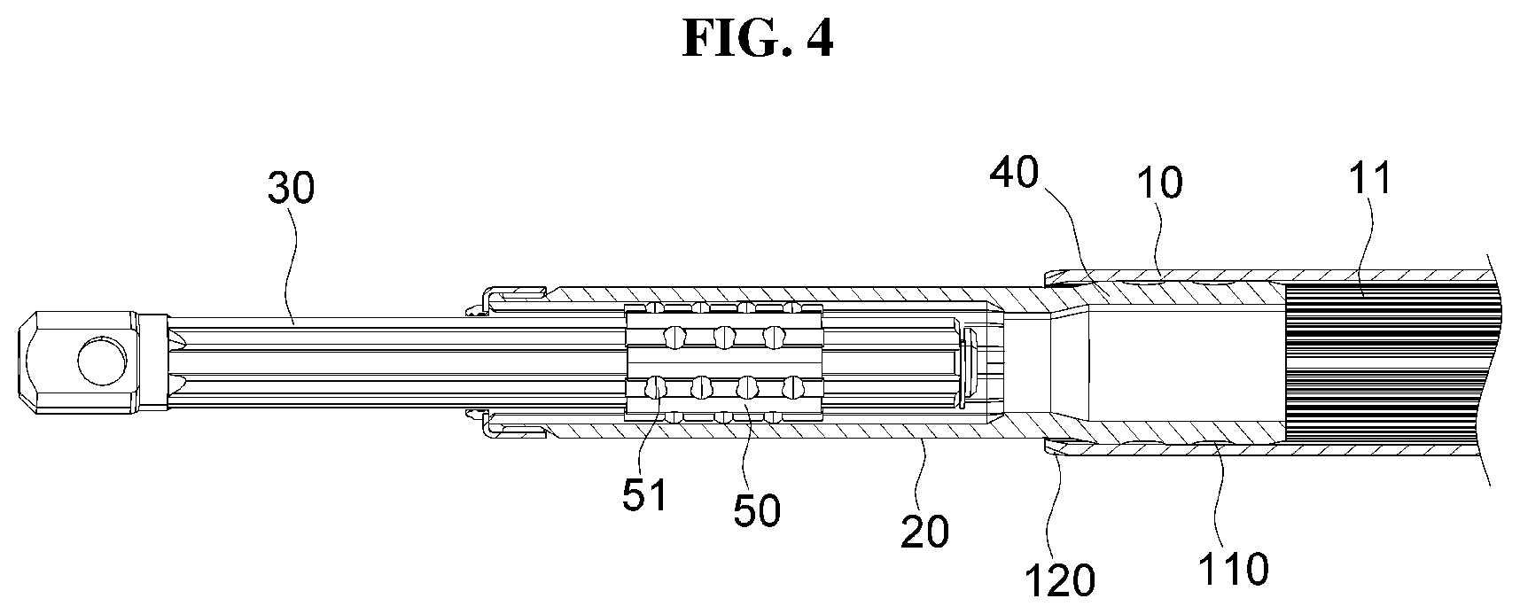 Patent US12612938 Figure 4 – Intermediate shaft