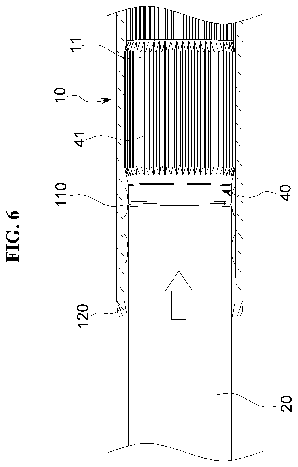Patent US12612938 Figure 6 – Intermediate shaft