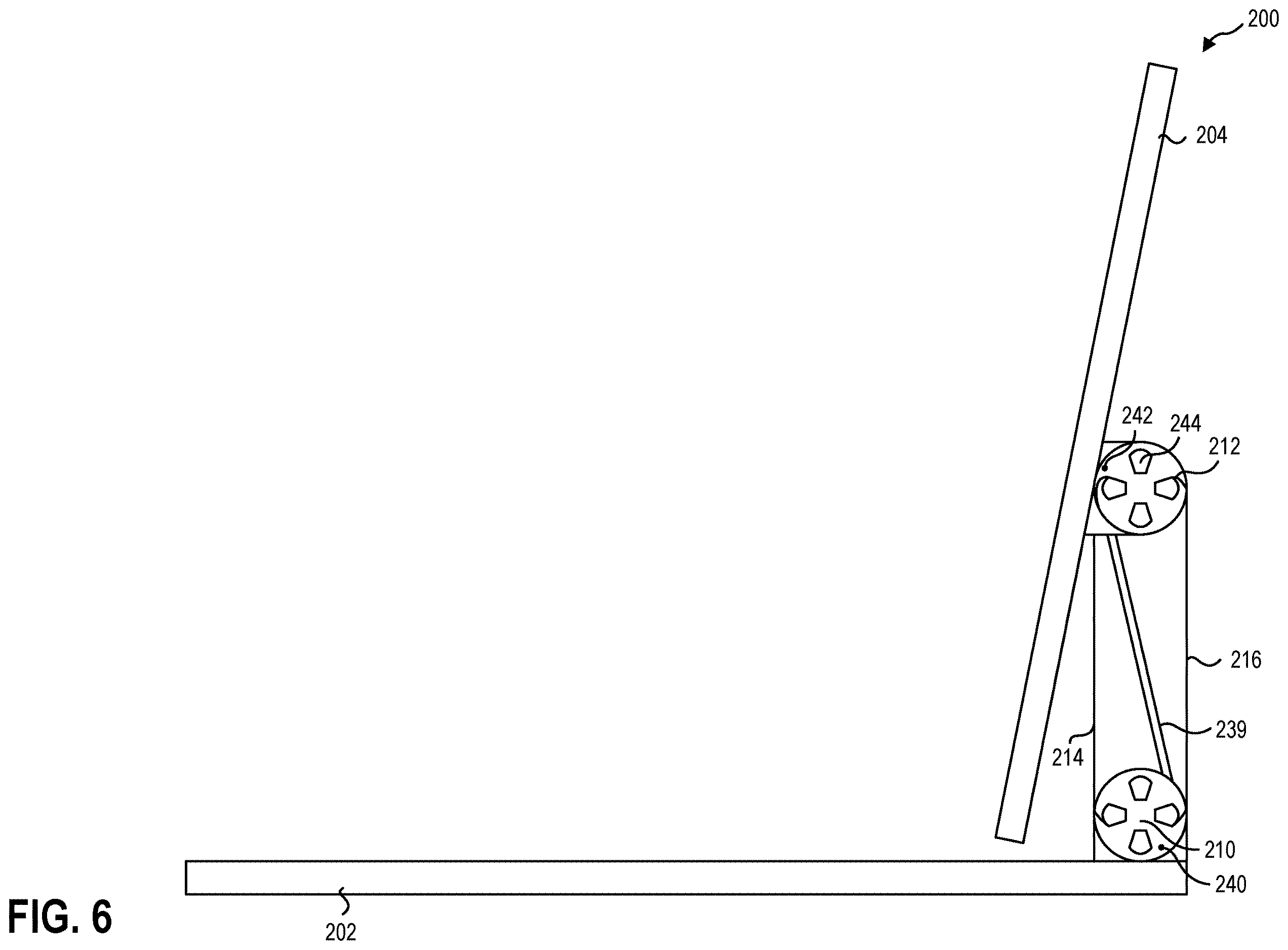 Patent US12612939 Figure 4 – Computing device hinge