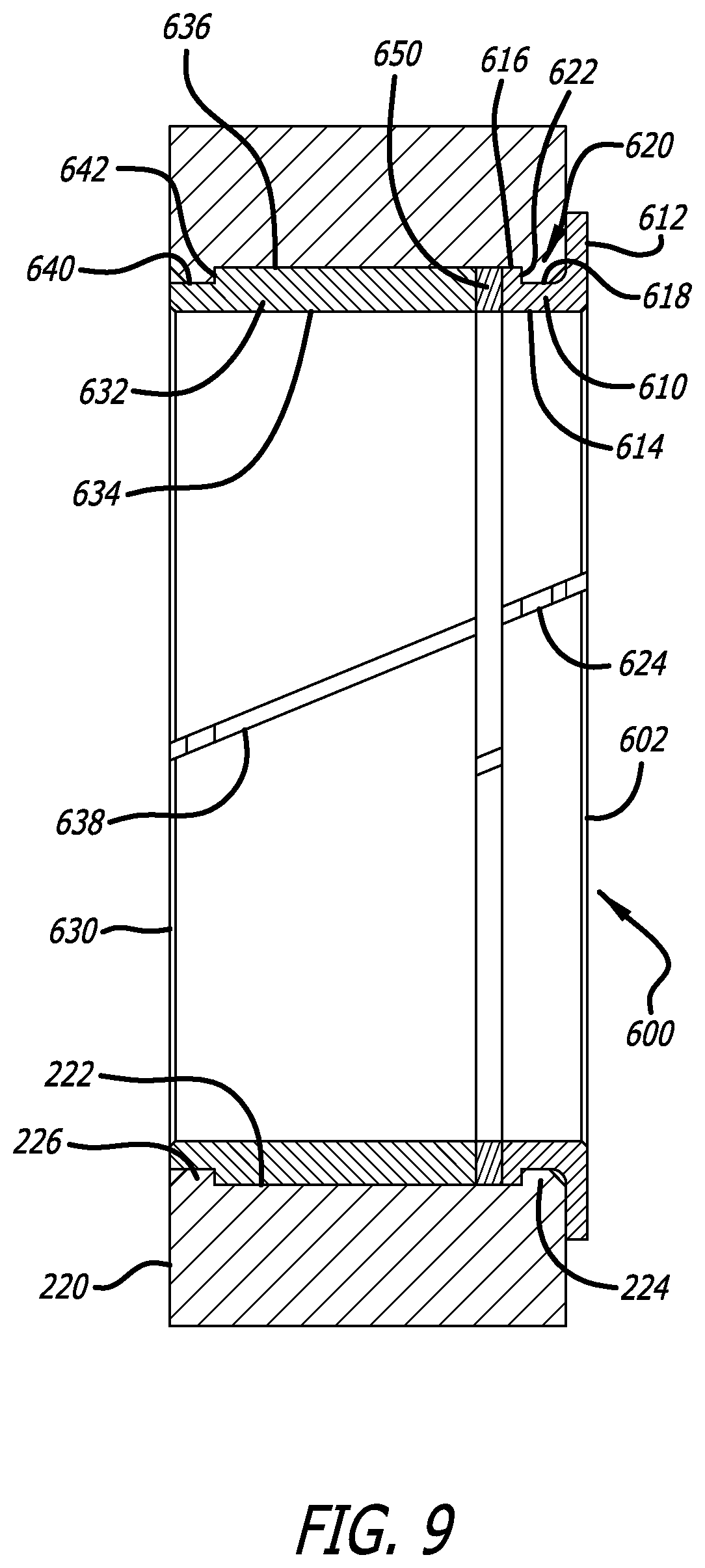 Patent US12612941 Figure 8 – Field serviceable landing gear bushing