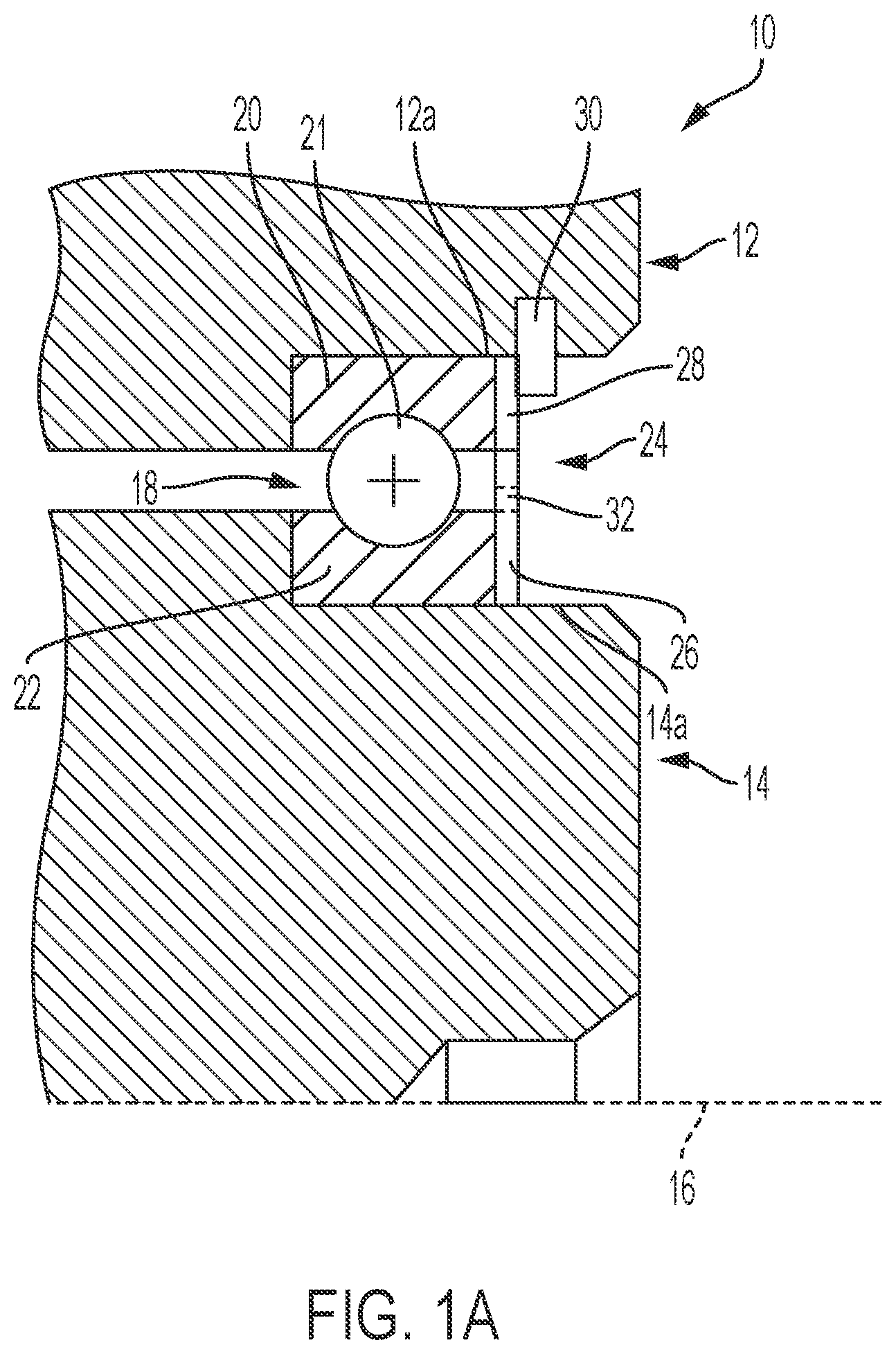 Patent US12612942 Figure 1 – Drivetrain assembly for an electric vehicle including an electrically conductive shunt washer