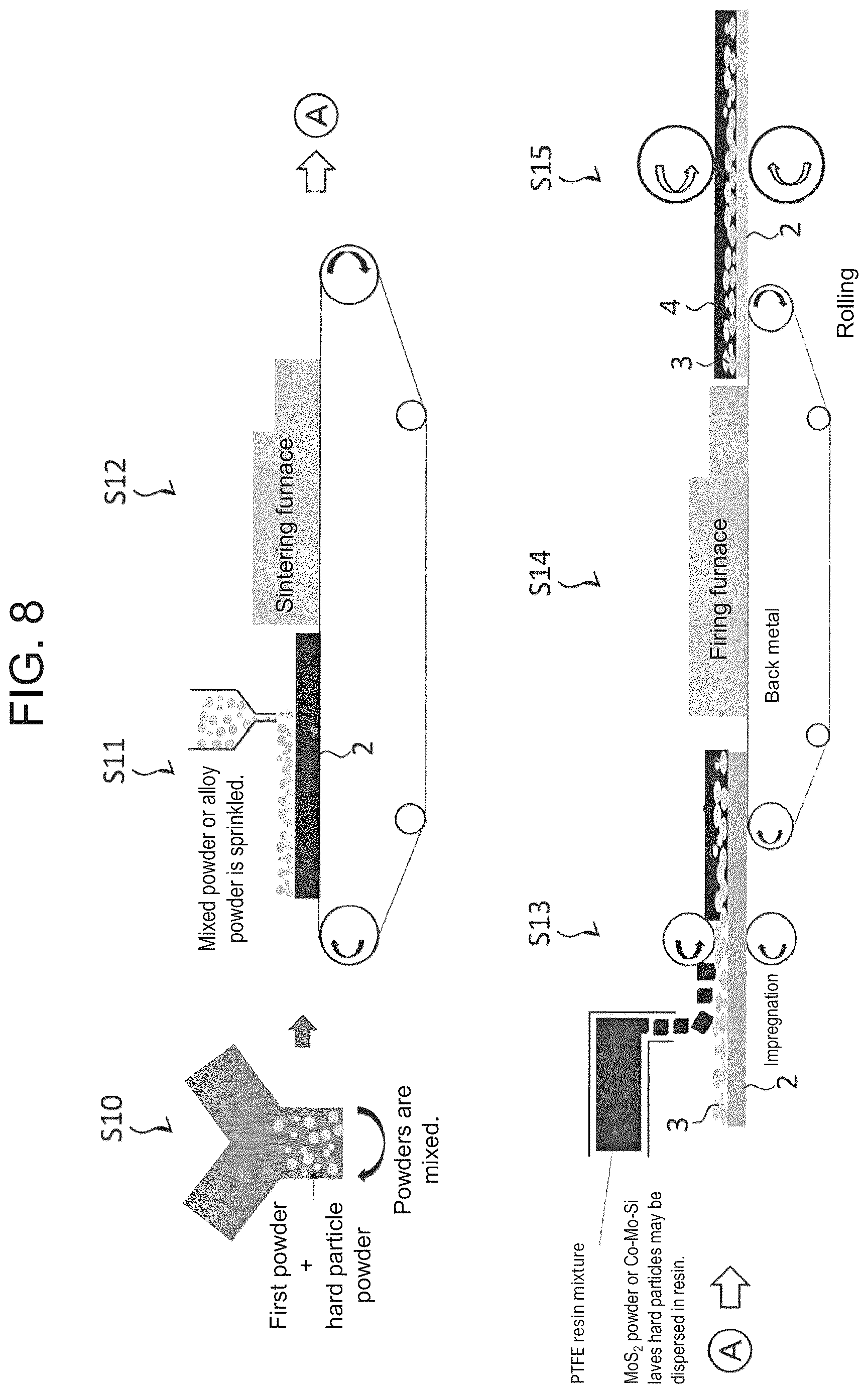 Patent US12612944 Figure 16 – Sliding member and bearing