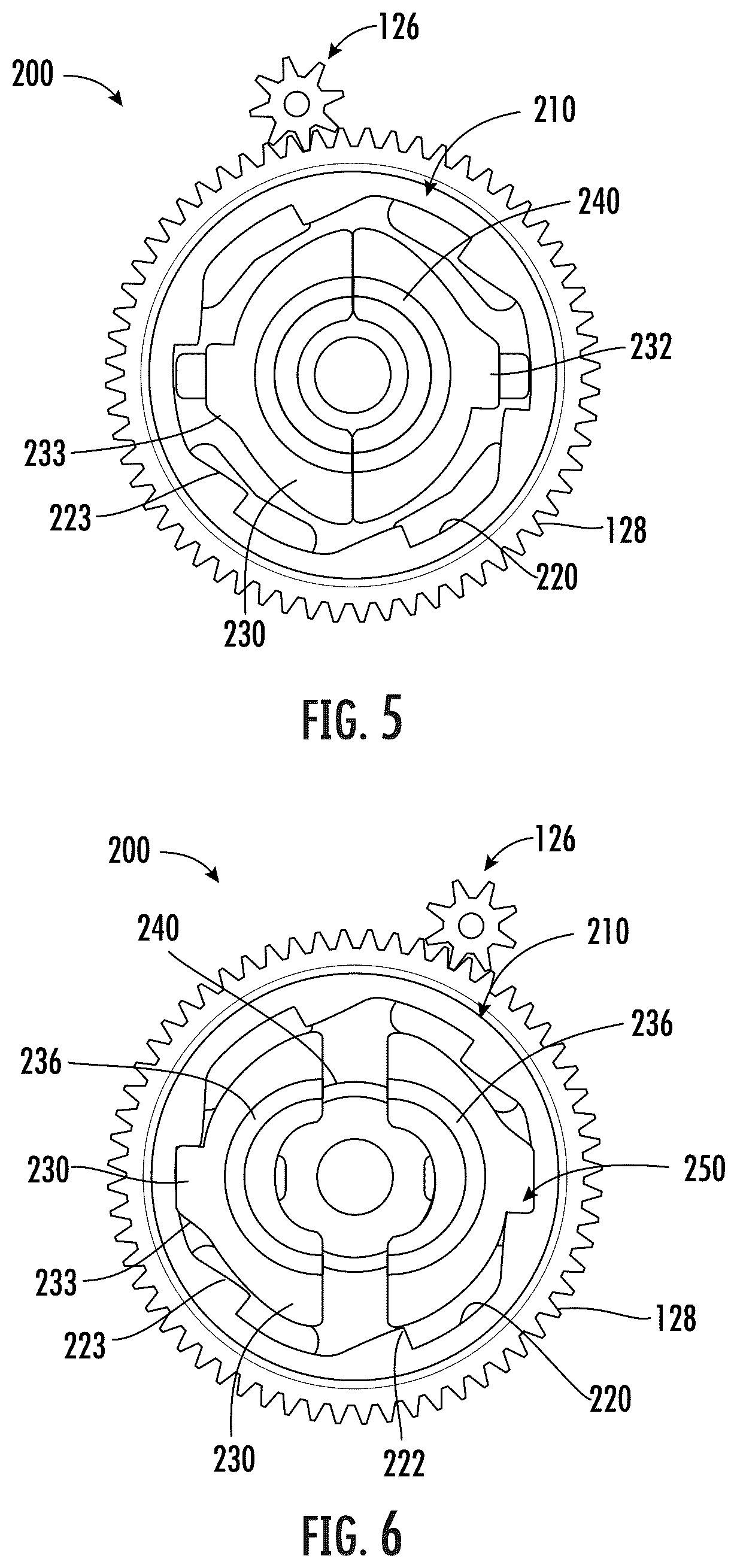 Patent US12612949 Figure 6 – Centrifugal clutch mechanisms