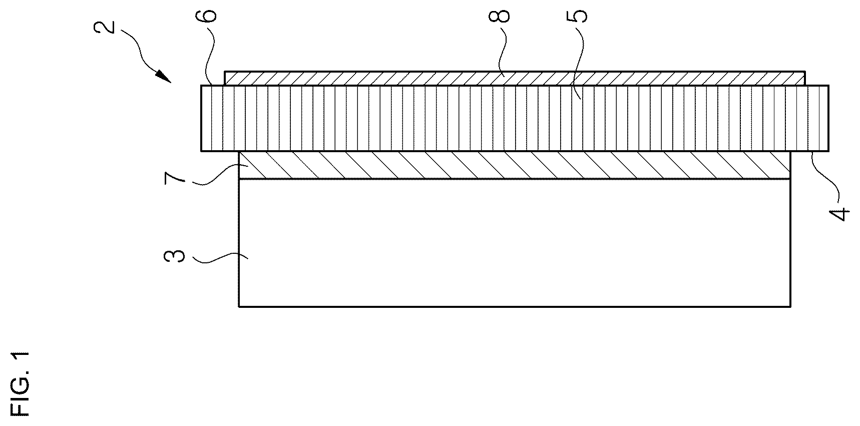 Patent US12612950 Figure 1 – Brake pad for a disk brake system and disk brake system