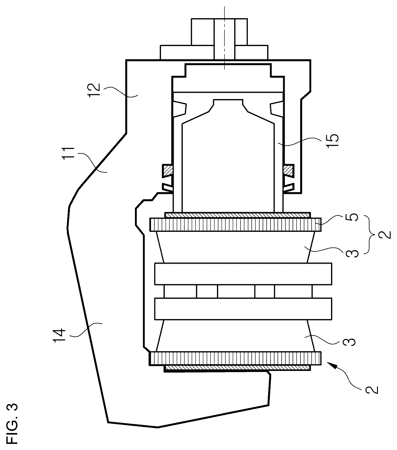 Patent US12612950 Figure 3 – Brake pad for a disk brake system and disk brake system