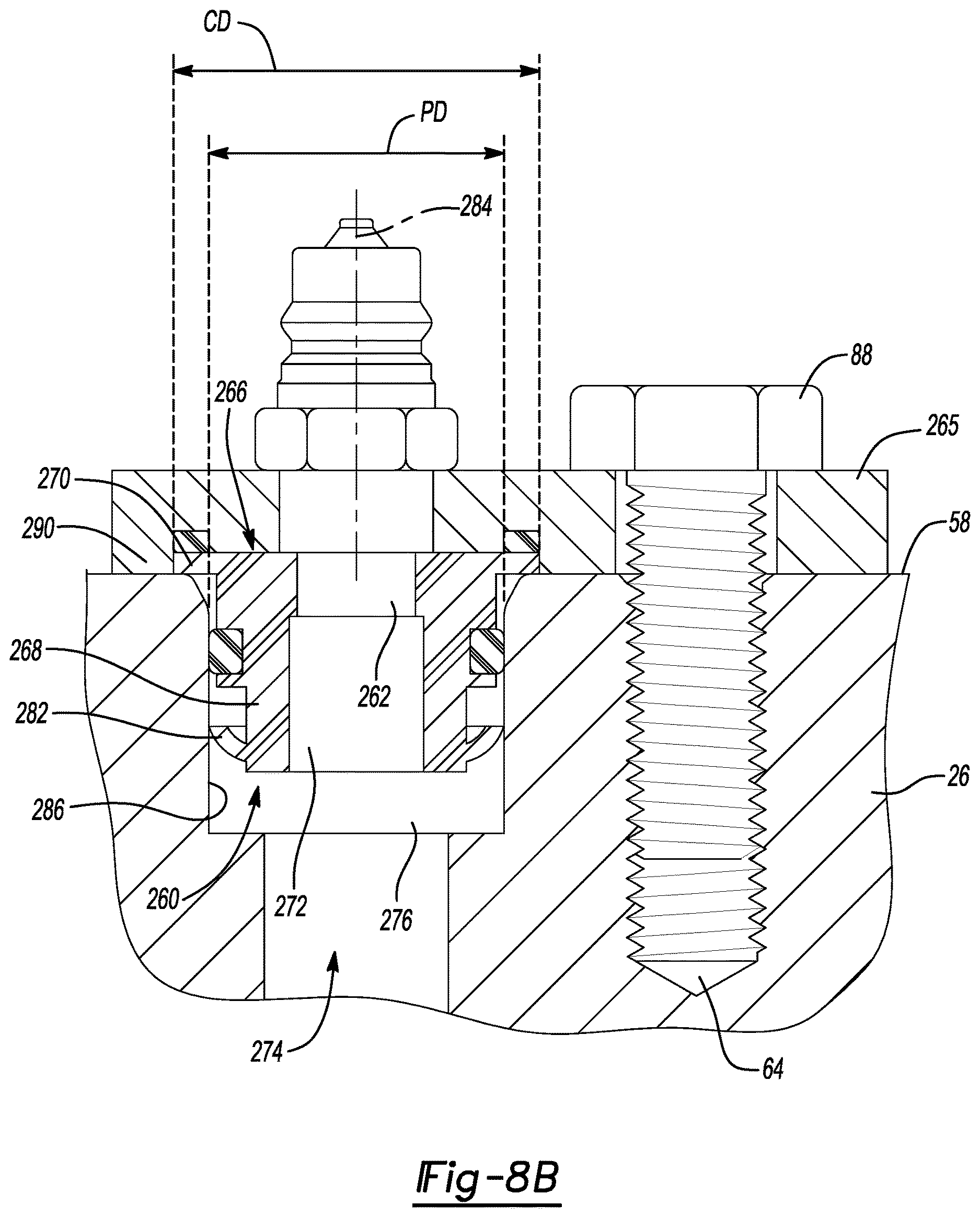 Patent US12612953 Figure 6 – Hydraulic port protection plugs for shock absorbers