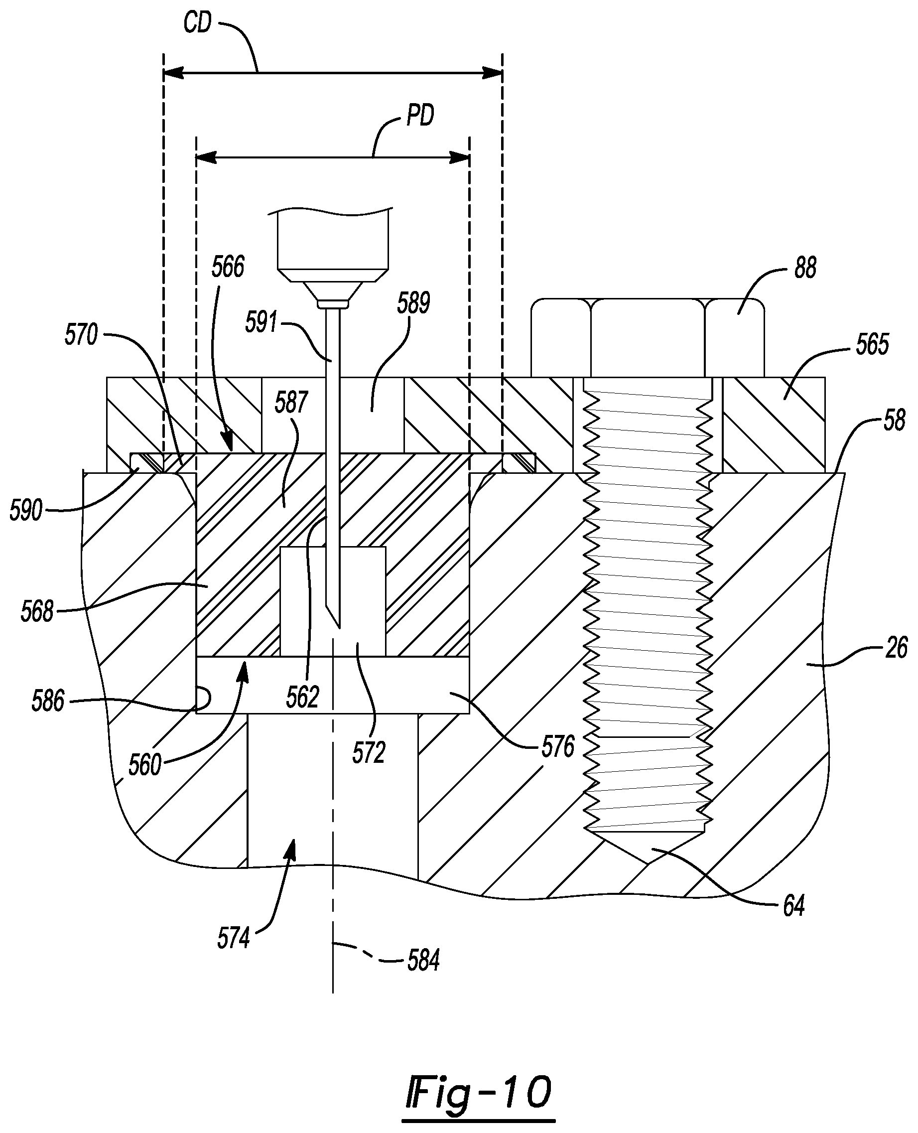 Patent US12612953 Figure 9 – Hydraulic port protection plugs for shock absorbers