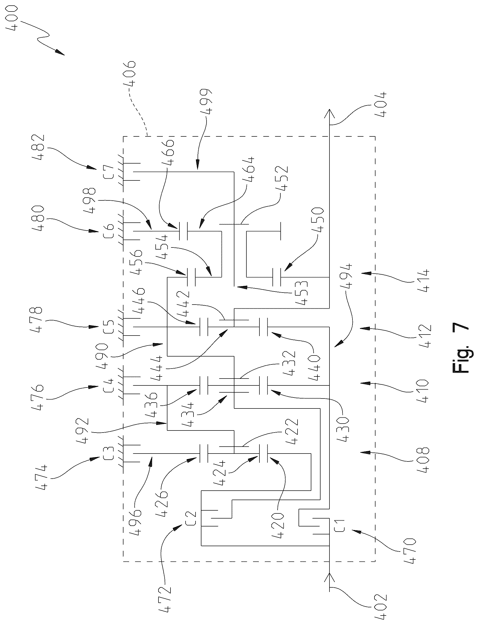 Patent US12612954 Figure 11 – Multi-speed planetary transmission