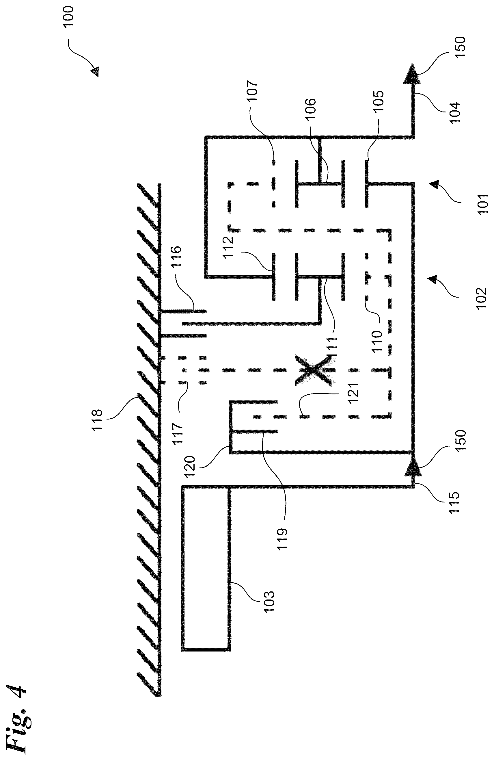 Patent US12612955 Figure 4 – Modular three-speed transmission for an electric drive system