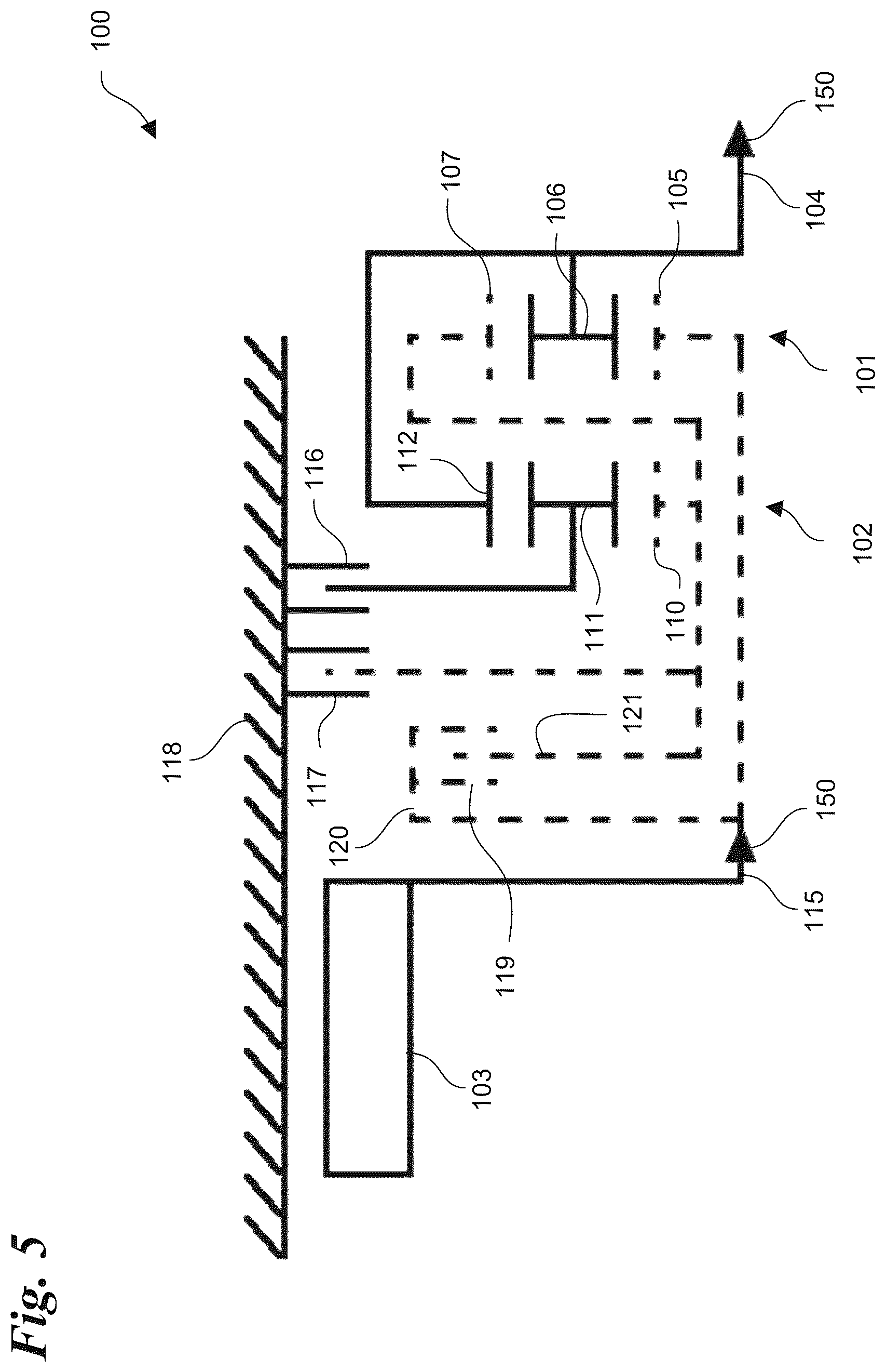 Patent US12612955 Figure 5 – Modular three-speed transmission for an electric drive system