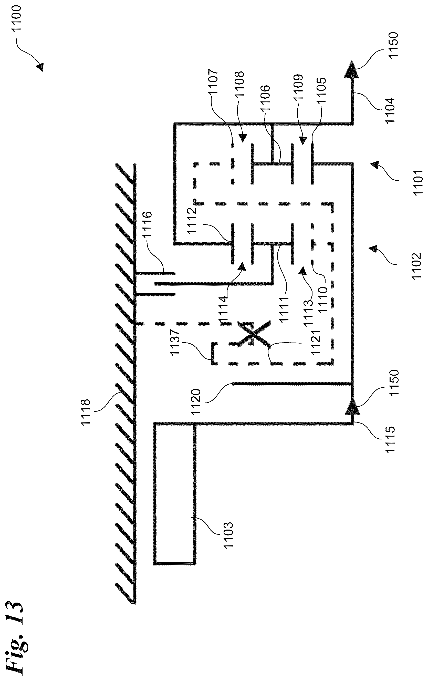 Patent US12612955 Figure 13 – Modular three-speed transmission for an electric drive system