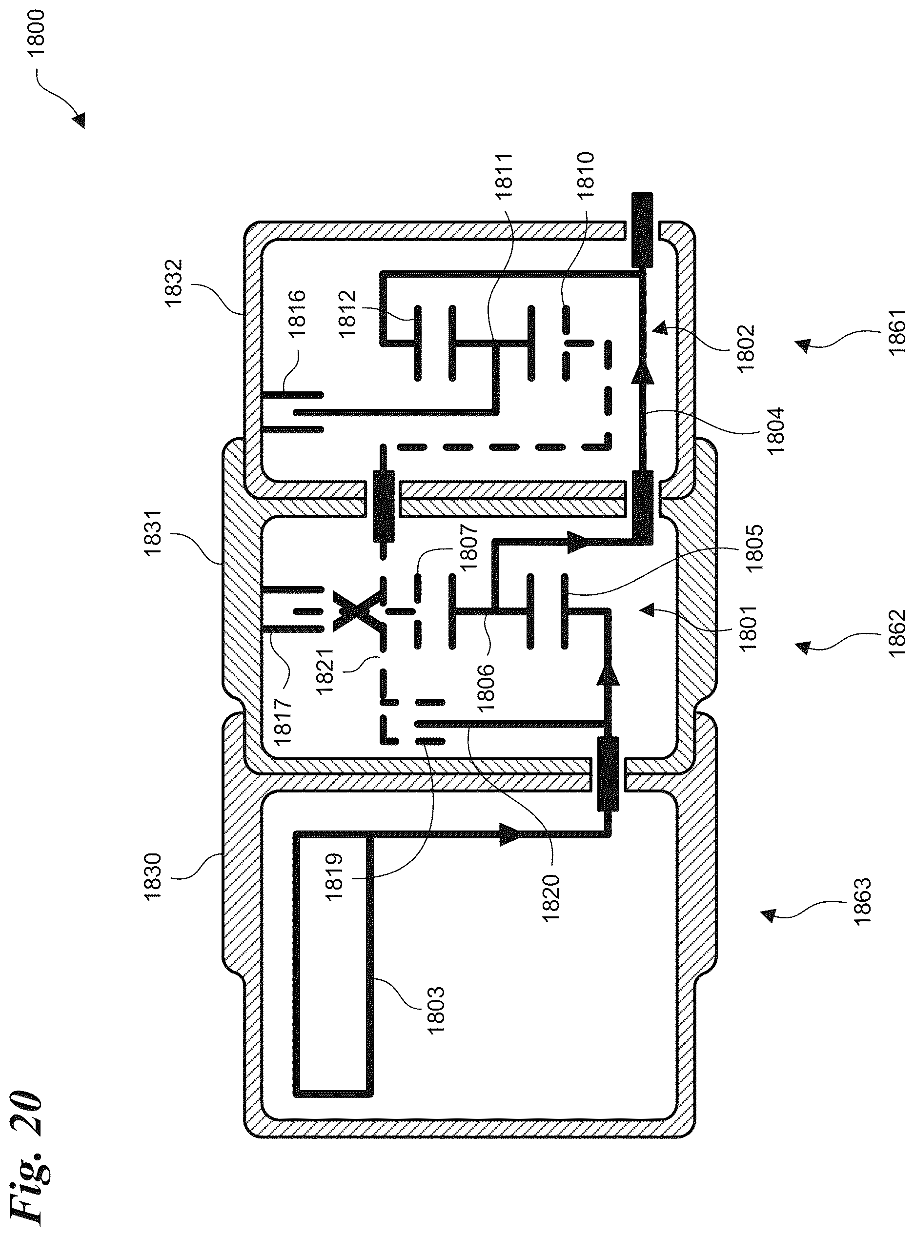 Patent US12612955 Figure 20 – Modular three-speed transmission for an electric drive system