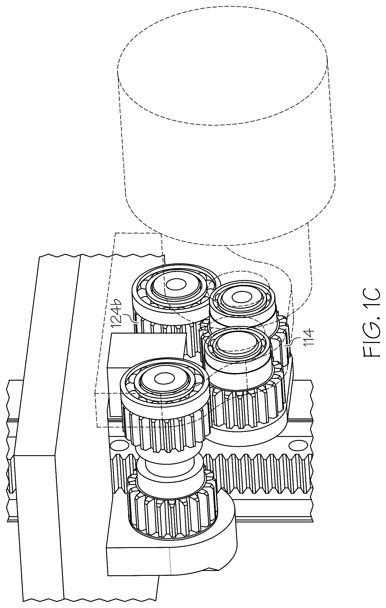 Patent US12612958 Figure 3 – Linear actuator assembly
