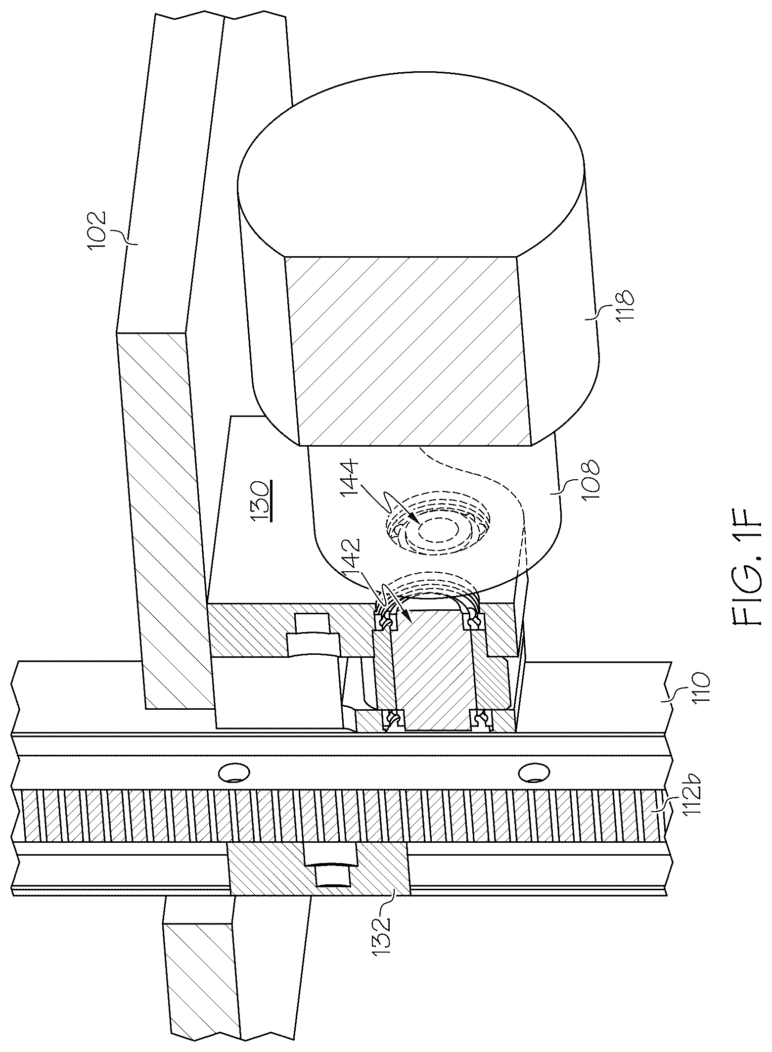 Patent US12612958 Figure 6 – Linear actuator assembly