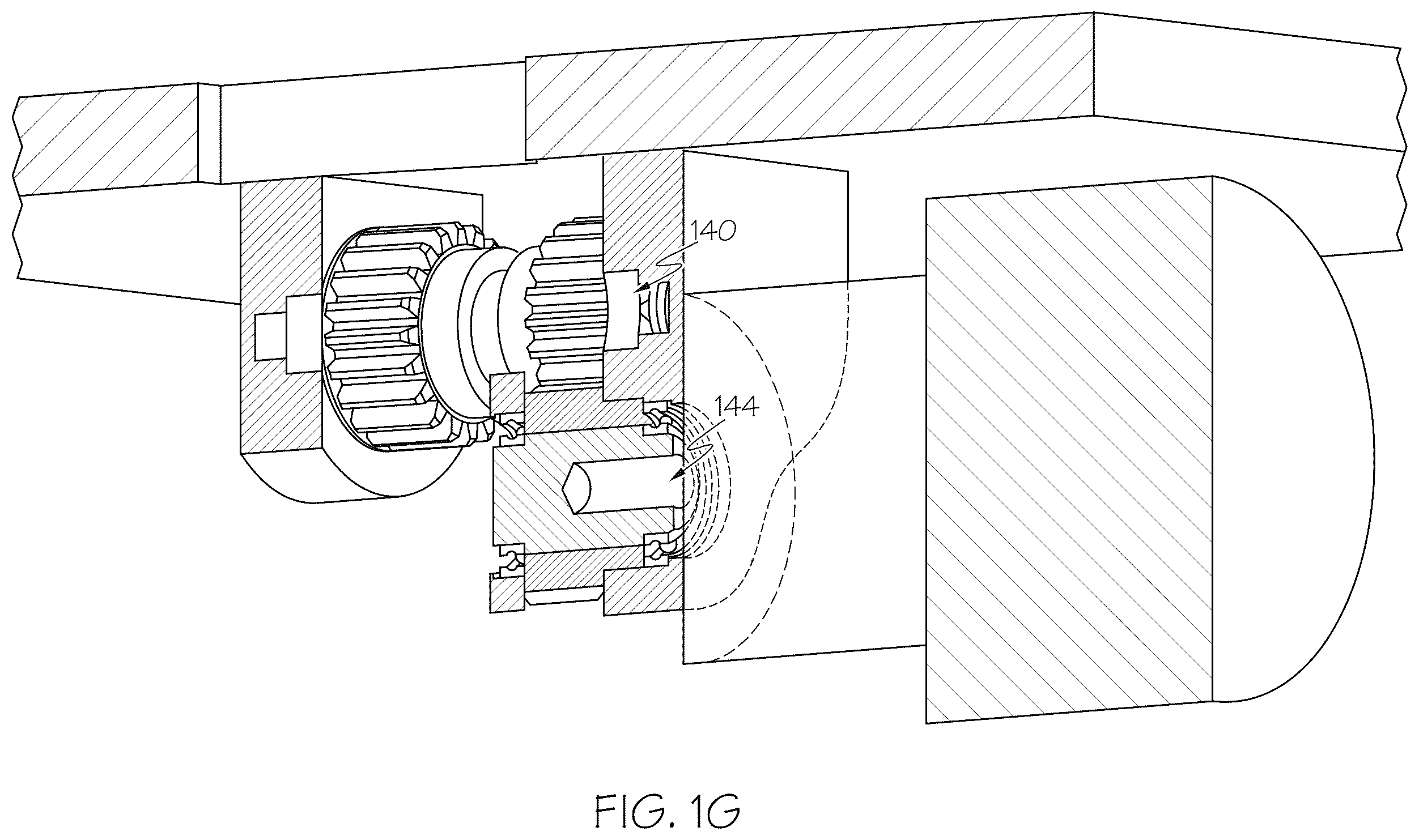 Patent US12612958 Figure 7 – Linear actuator assembly