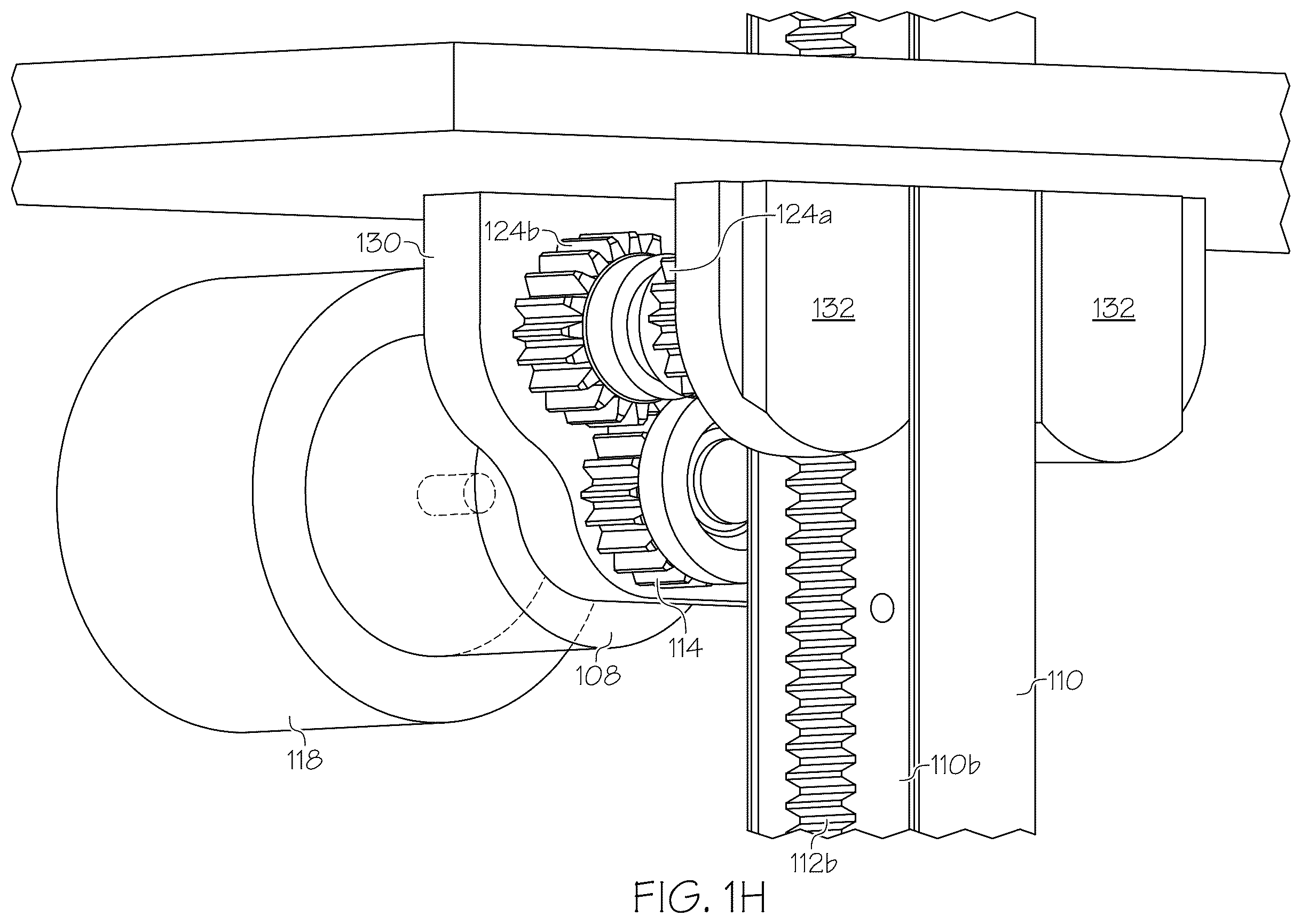 Patent US12612958 Figure 8 – Linear actuator assembly