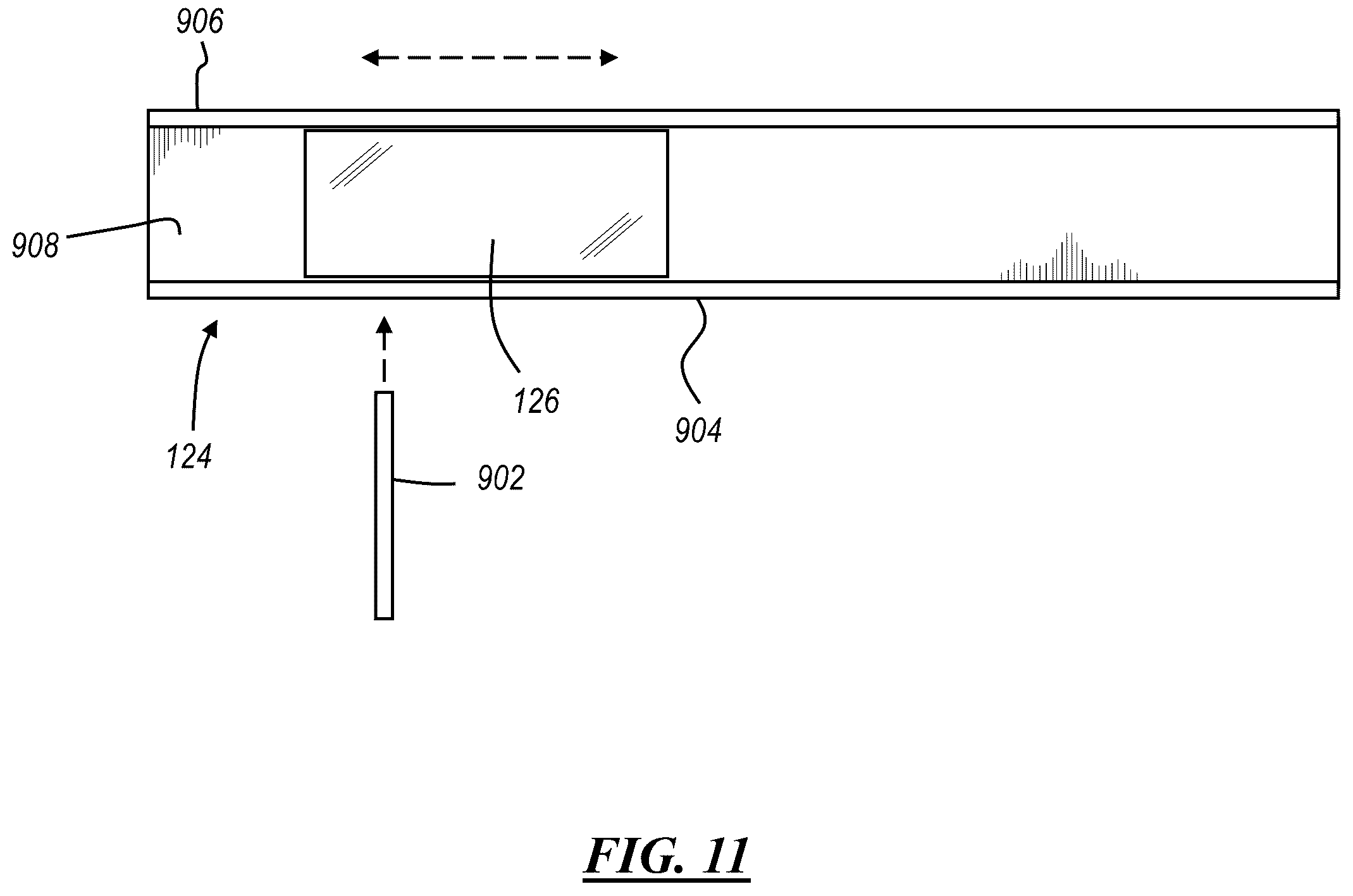 Patent US12612959 Figure 11 – Apparatus for converting rotational motion to linear motion