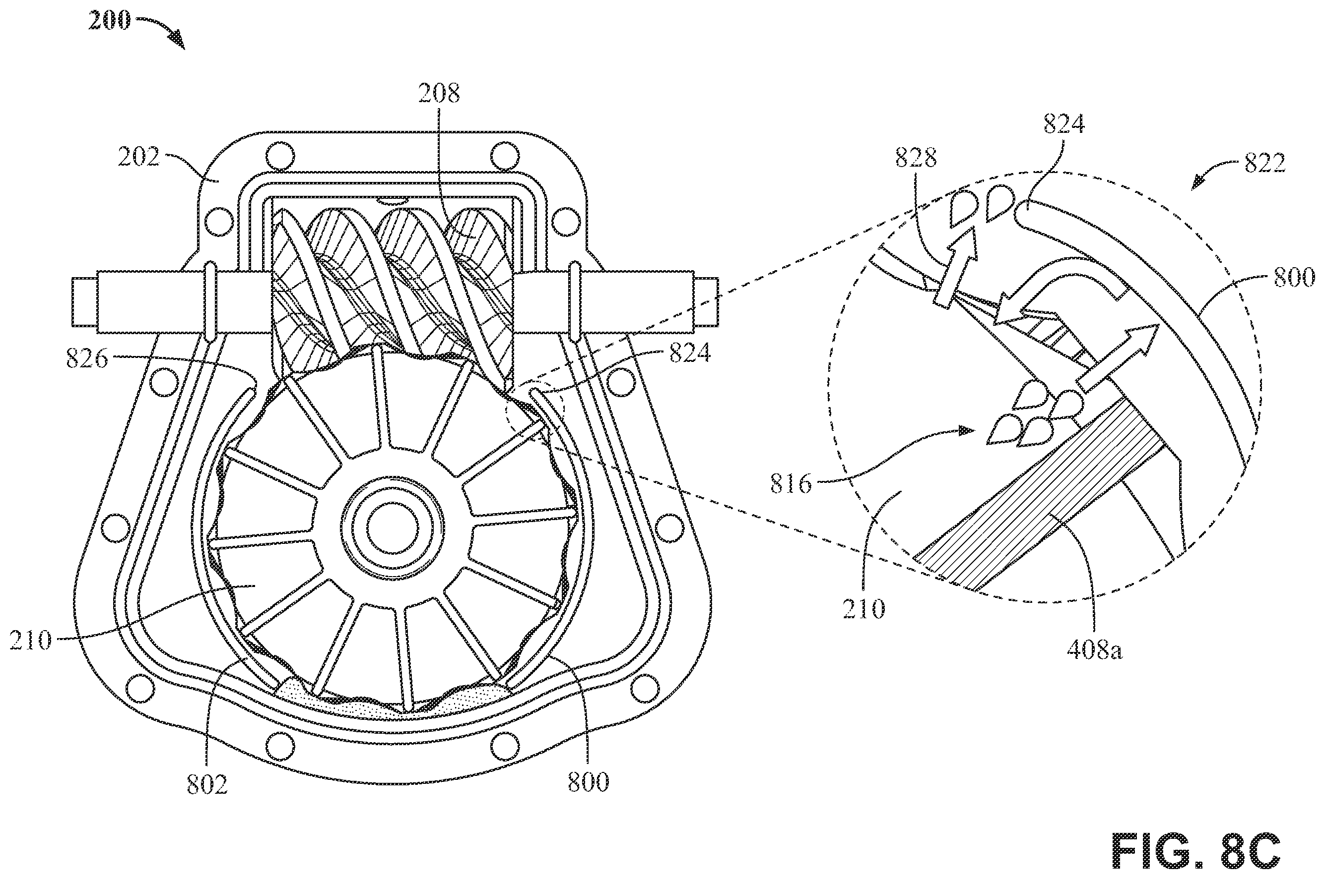 Patent US12612965 Figure 9 – Methods and apparatus to passively lubricate a worm gear assembly