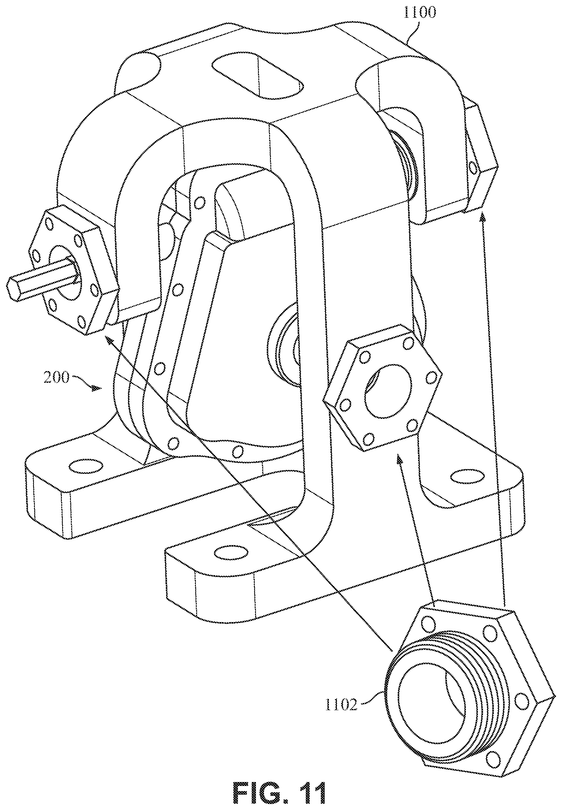 Patent US12612965 Figure 12 – Methods and apparatus to passively lubricate a worm gear assembly