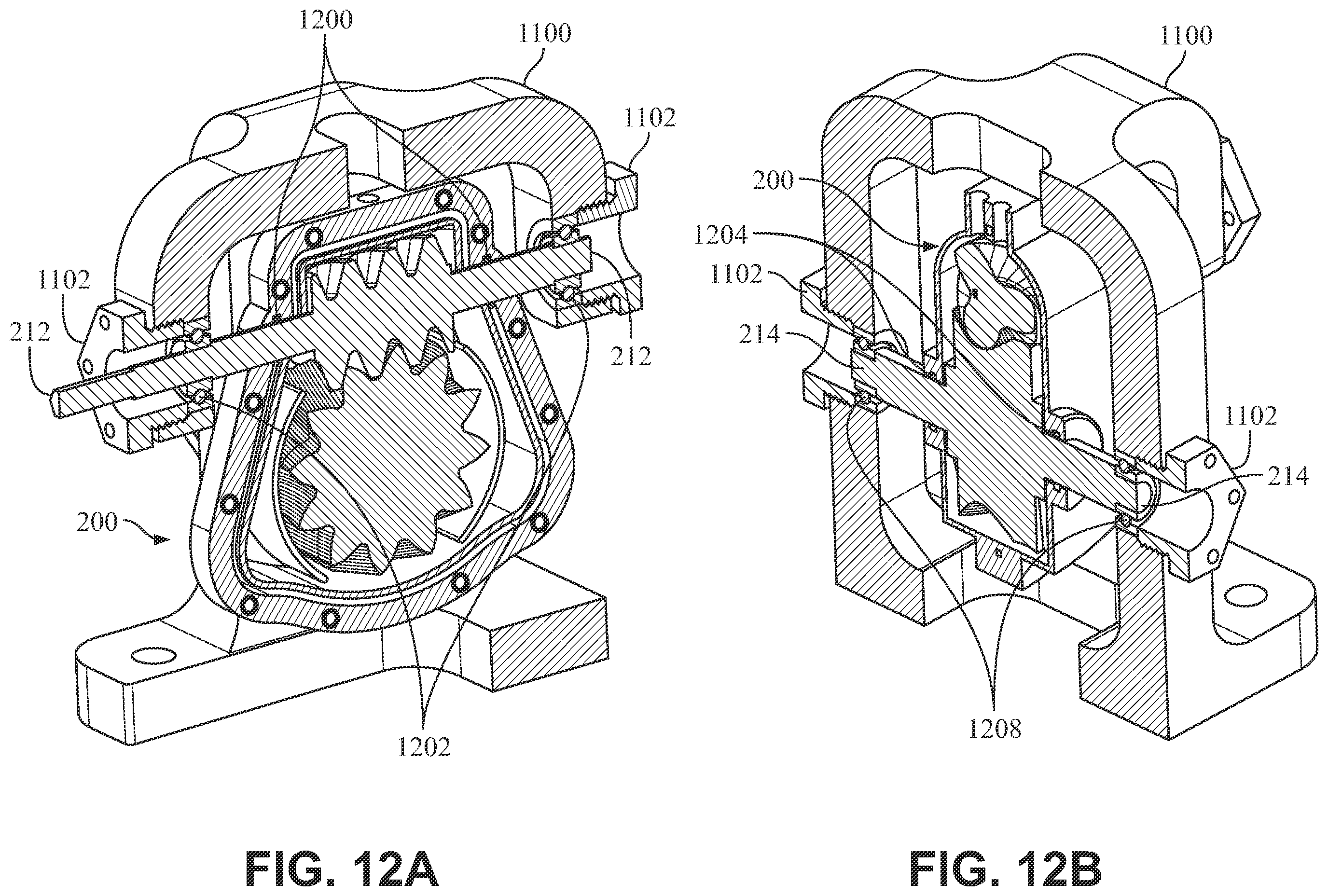 Patent US12612965 Figure 13 – Methods and apparatus to passively lubricate a worm gear assembly