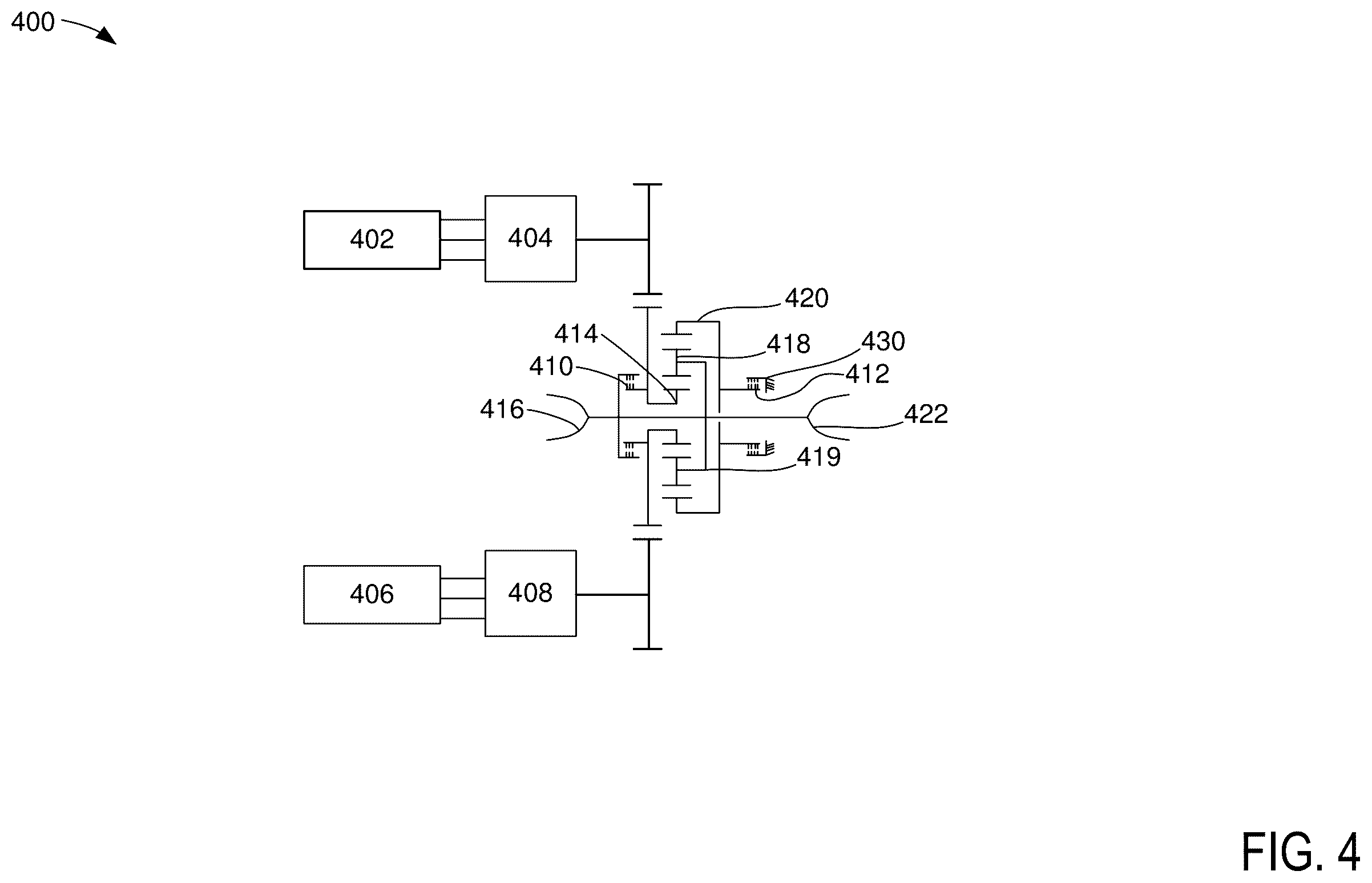 Patent US12612967 Figure 4 – System and method for clutch heating control