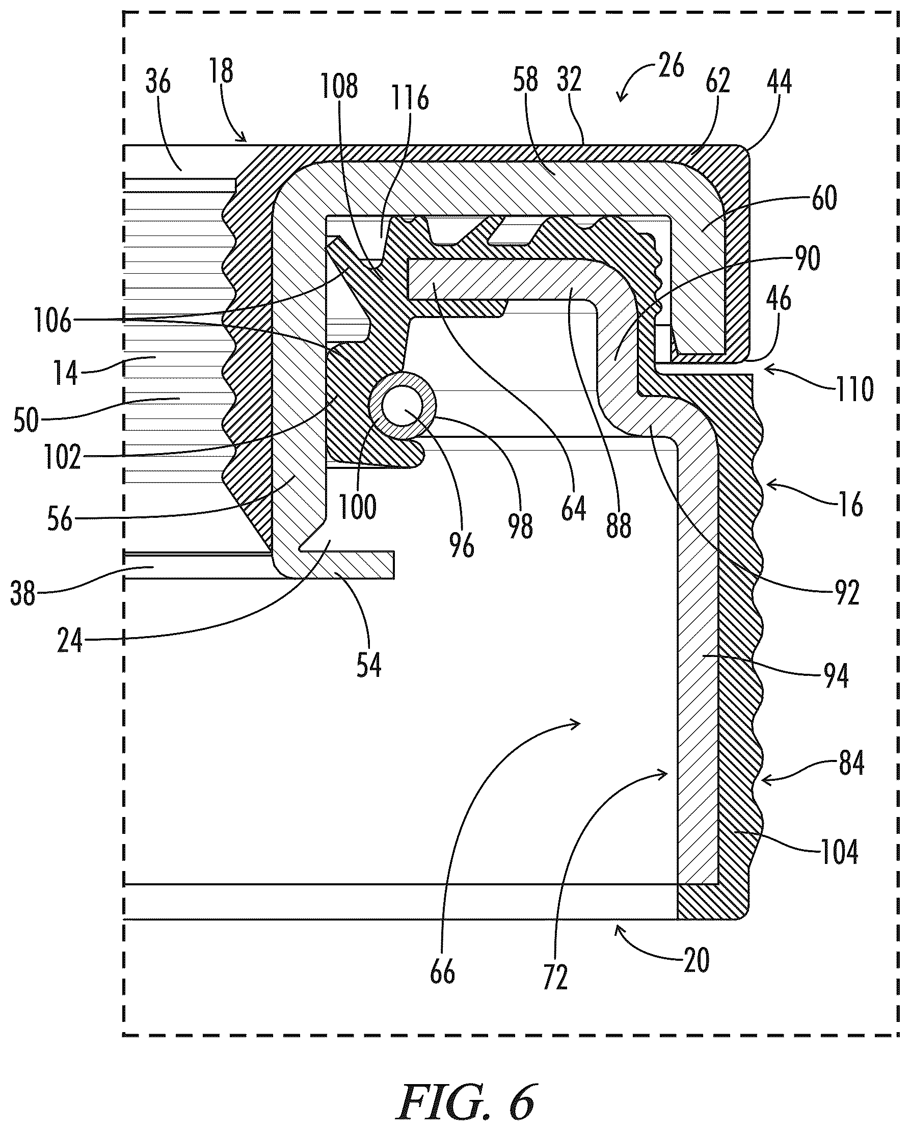 Patent US12612969 Figure 7 – Wheel seal