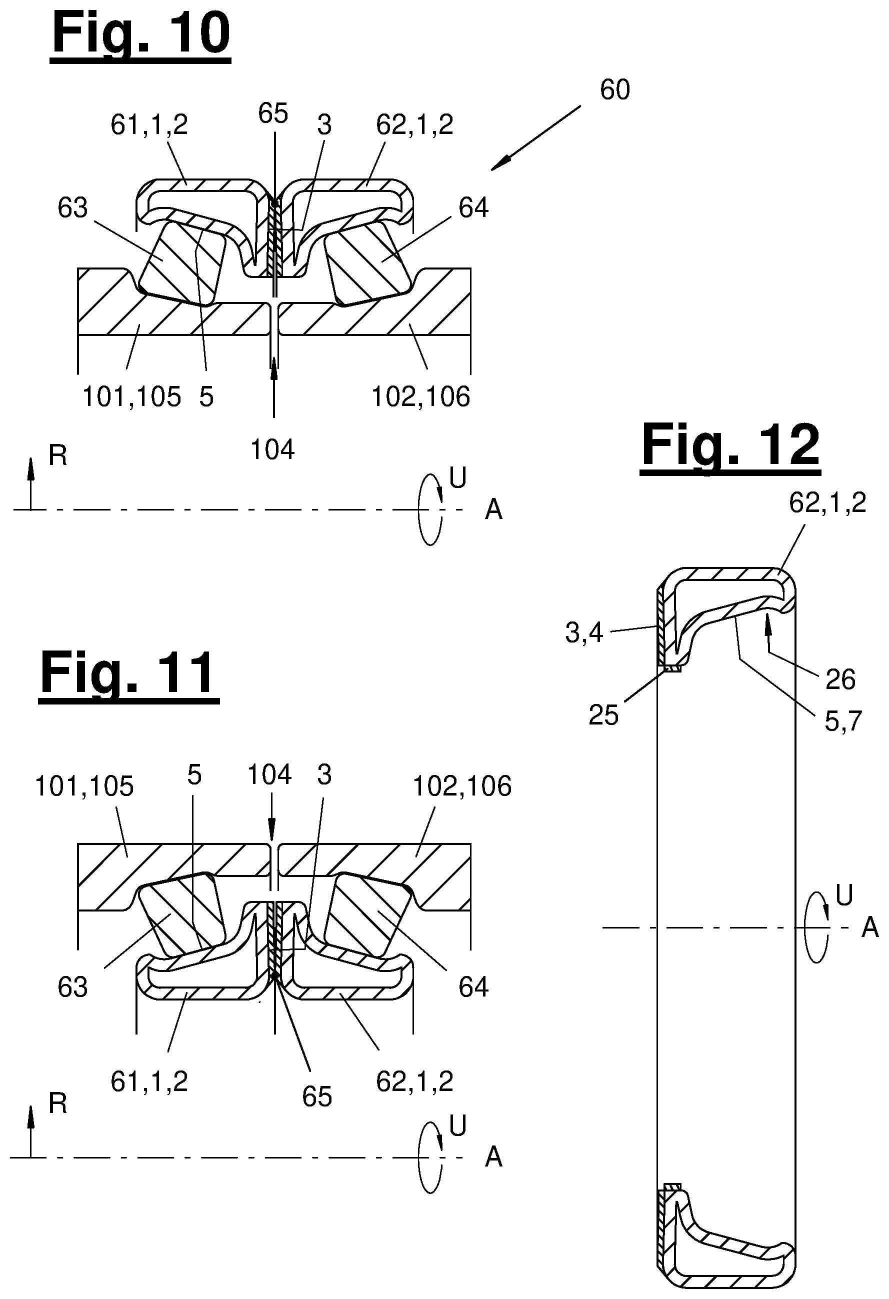 Patent US12612970 Figure 7 – Hard sealing ring having an anti-friction surface, anti-friction sealing device, and production method