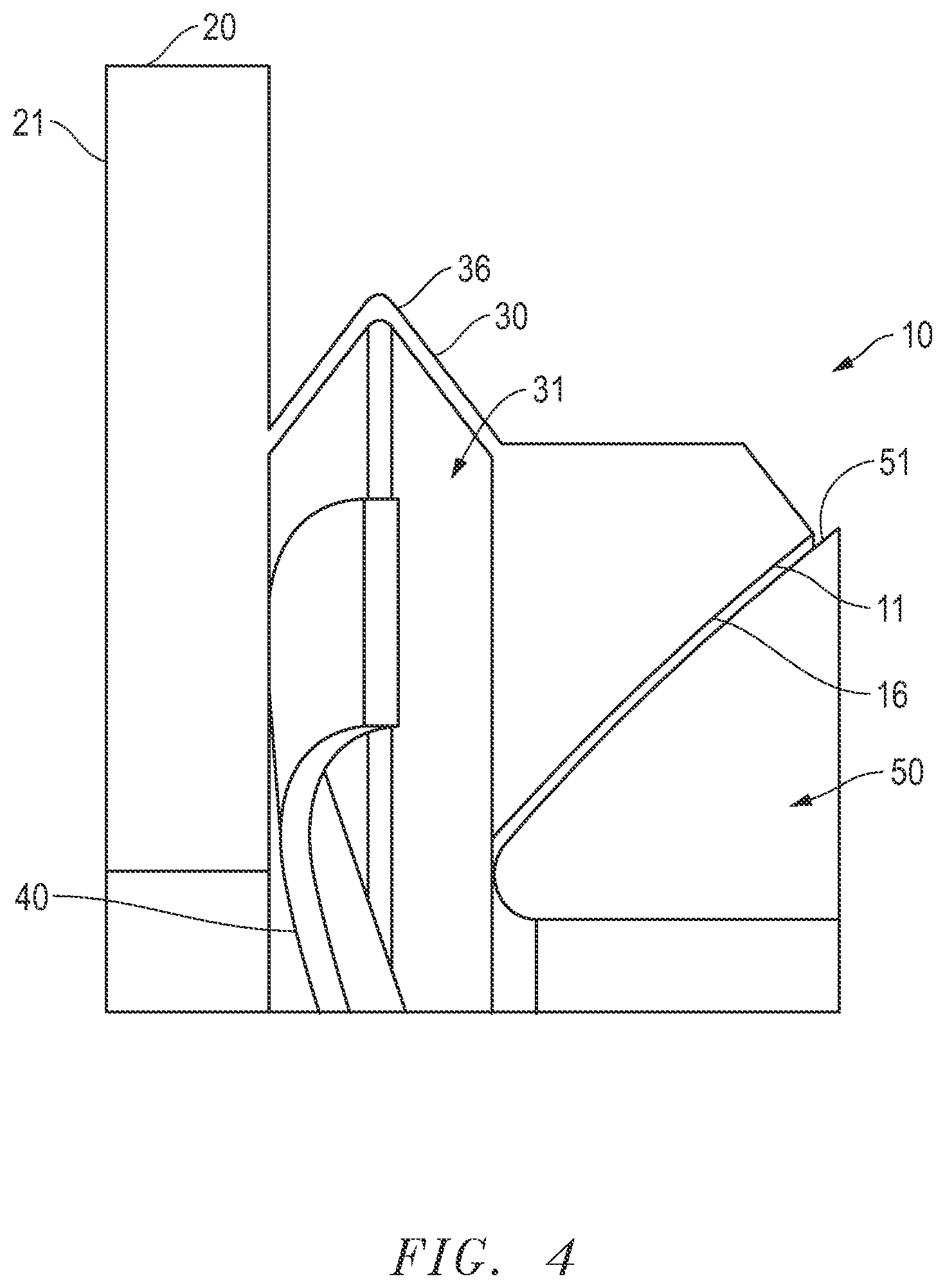 Patent US12612971 Figure 4 – Bidirectional one piece metal seat for ball valve