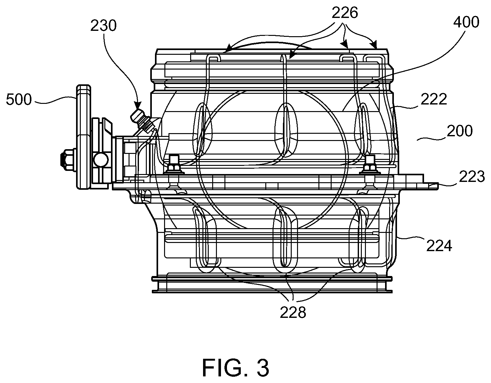 Patent US12612972 Figure 2 – Drain valve sealing arrangement