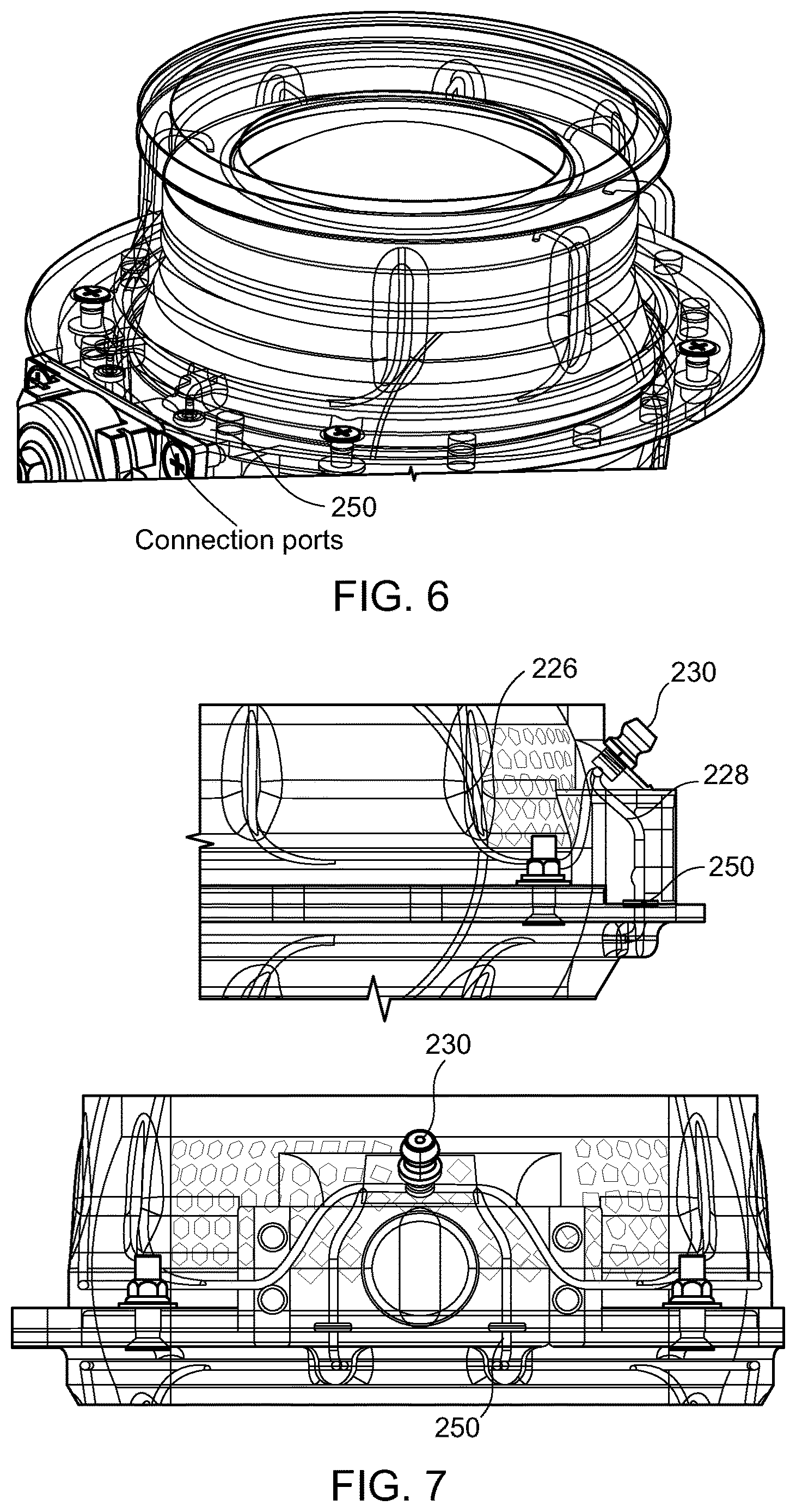 Patent US12612972 Figure 5 – Drain valve sealing arrangement