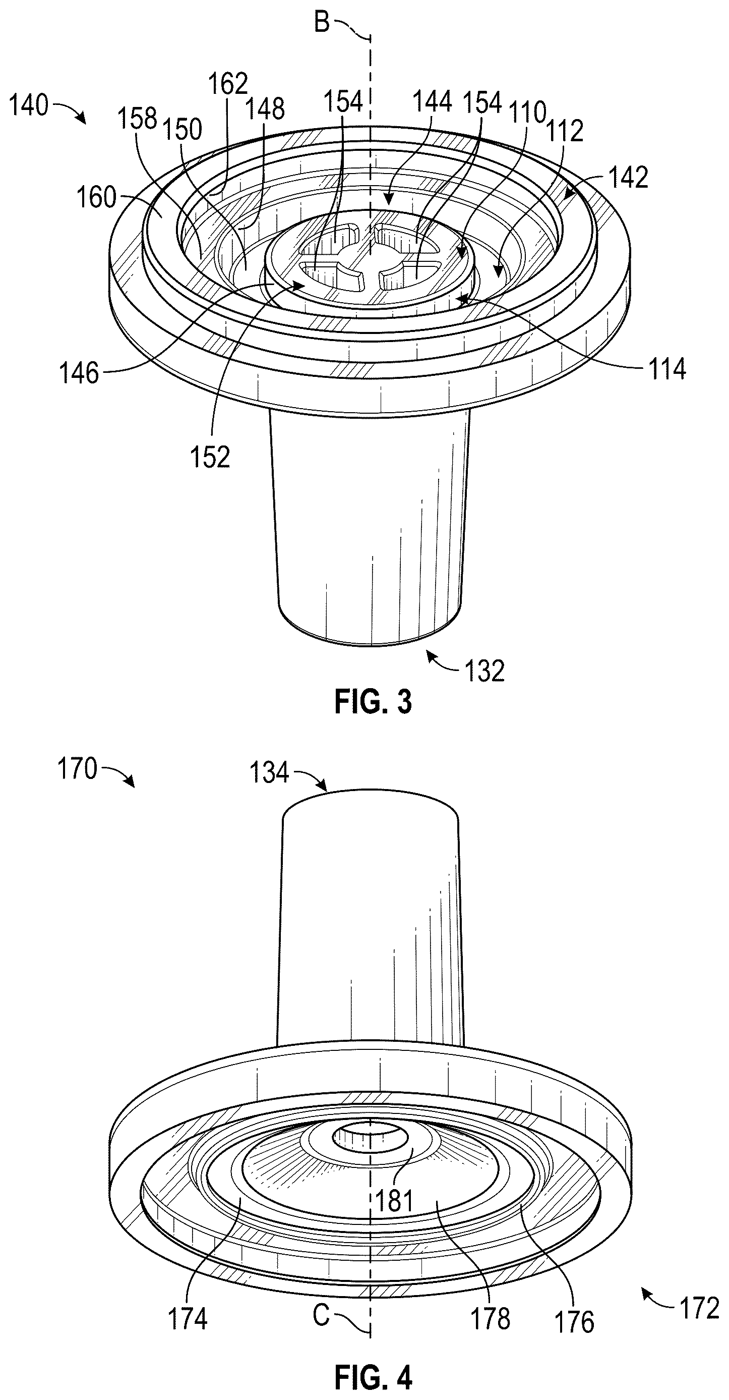 Patent US12612973 Figure 3 – Diaphragm check valve