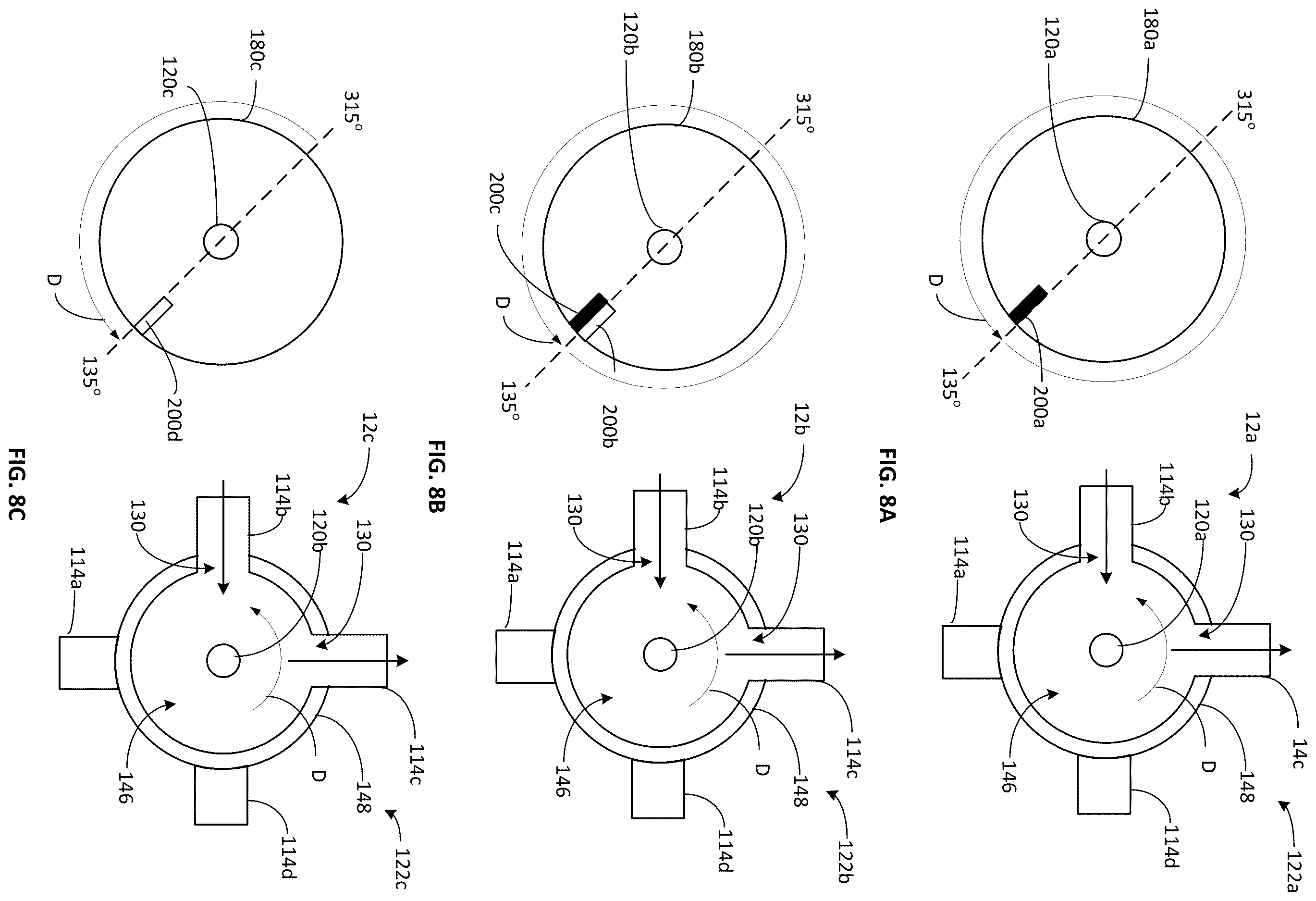 Patent US12612974 Figure 8 – Stacked valve assembly