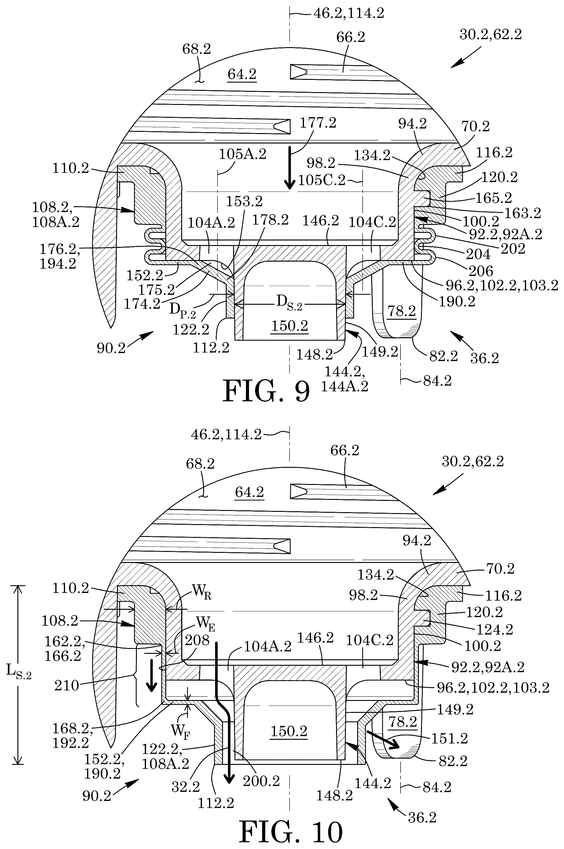 Patent US12612976 Figure 6 – Valve assembly for dispensing foodstuff and dispenser apparatus and lid comprising the same