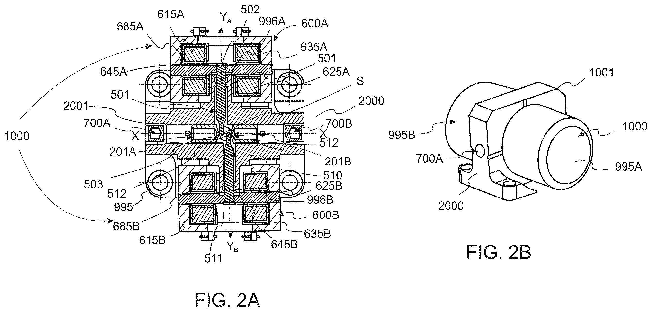 Patent US12612977 Figure 2 – Single stage servo valve assembly
