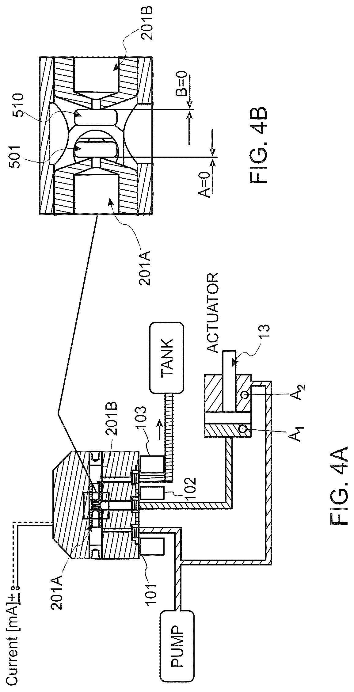 Patent US12612977 Figure 4 – Single stage servo valve assembly